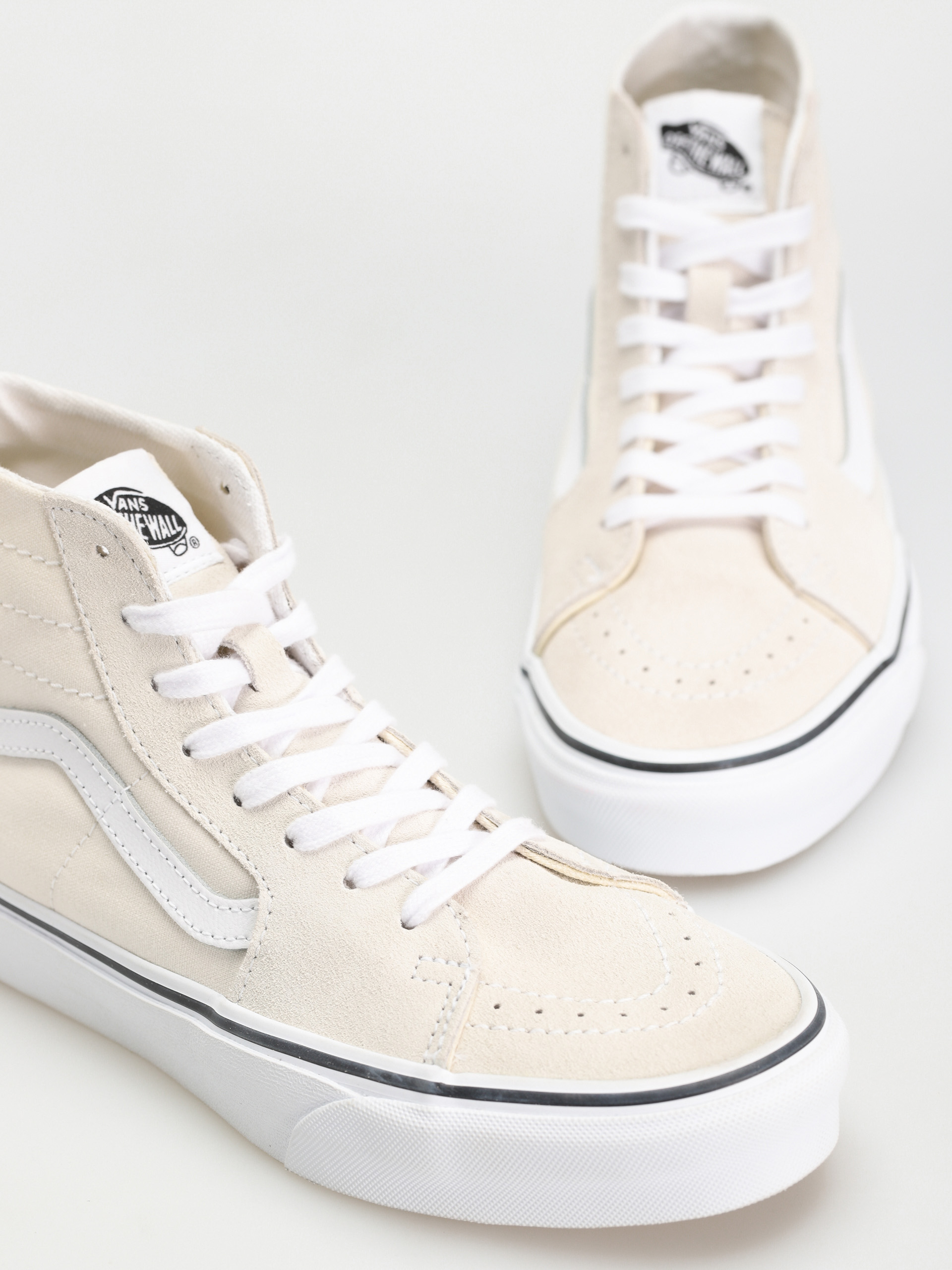 Vans Sk8 Hi Tapered Cipők Wmn (suede/canvas marshmallow)