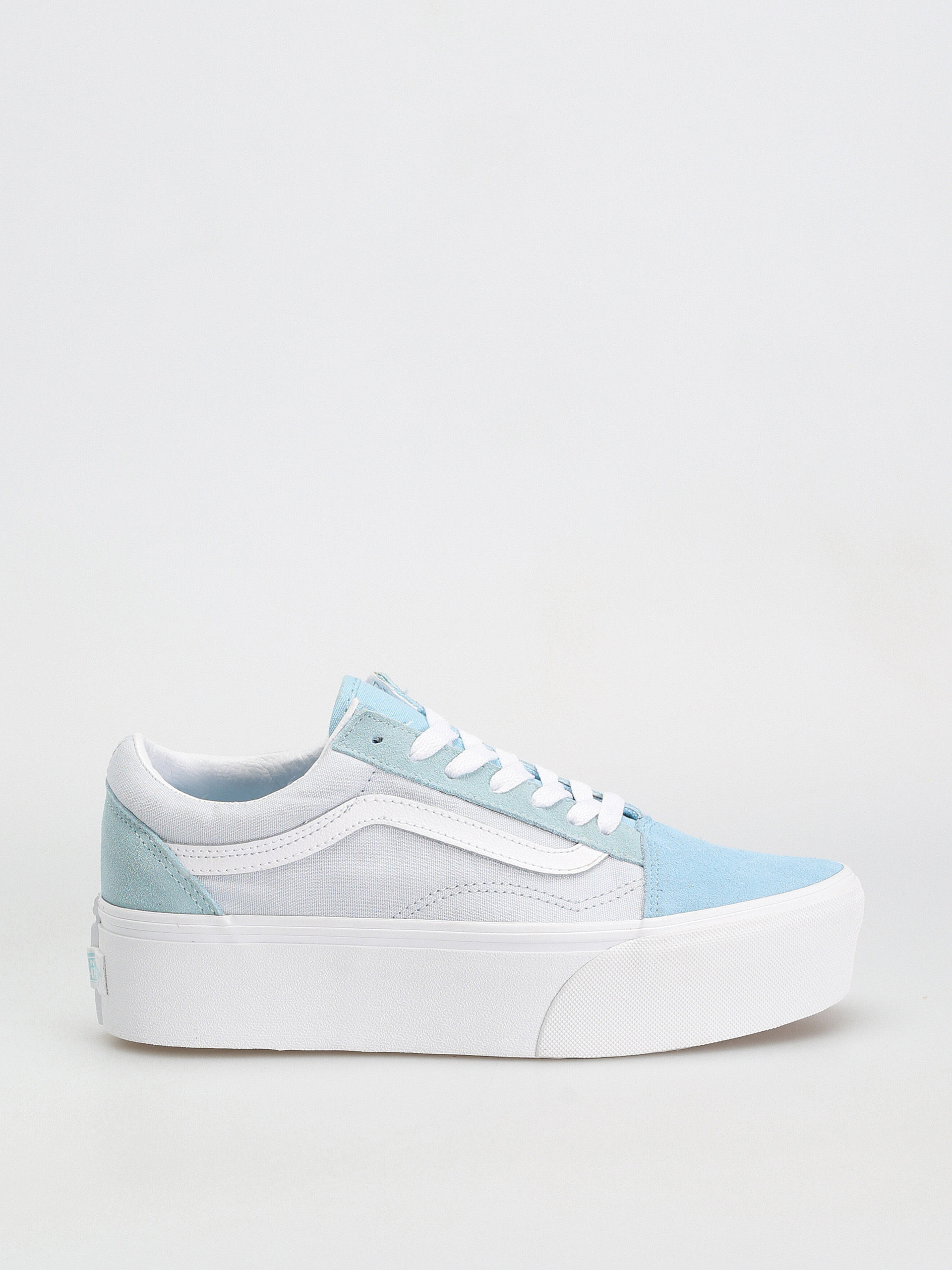 Vans Old Skool Stackform Cipők Wmn (color block blue)