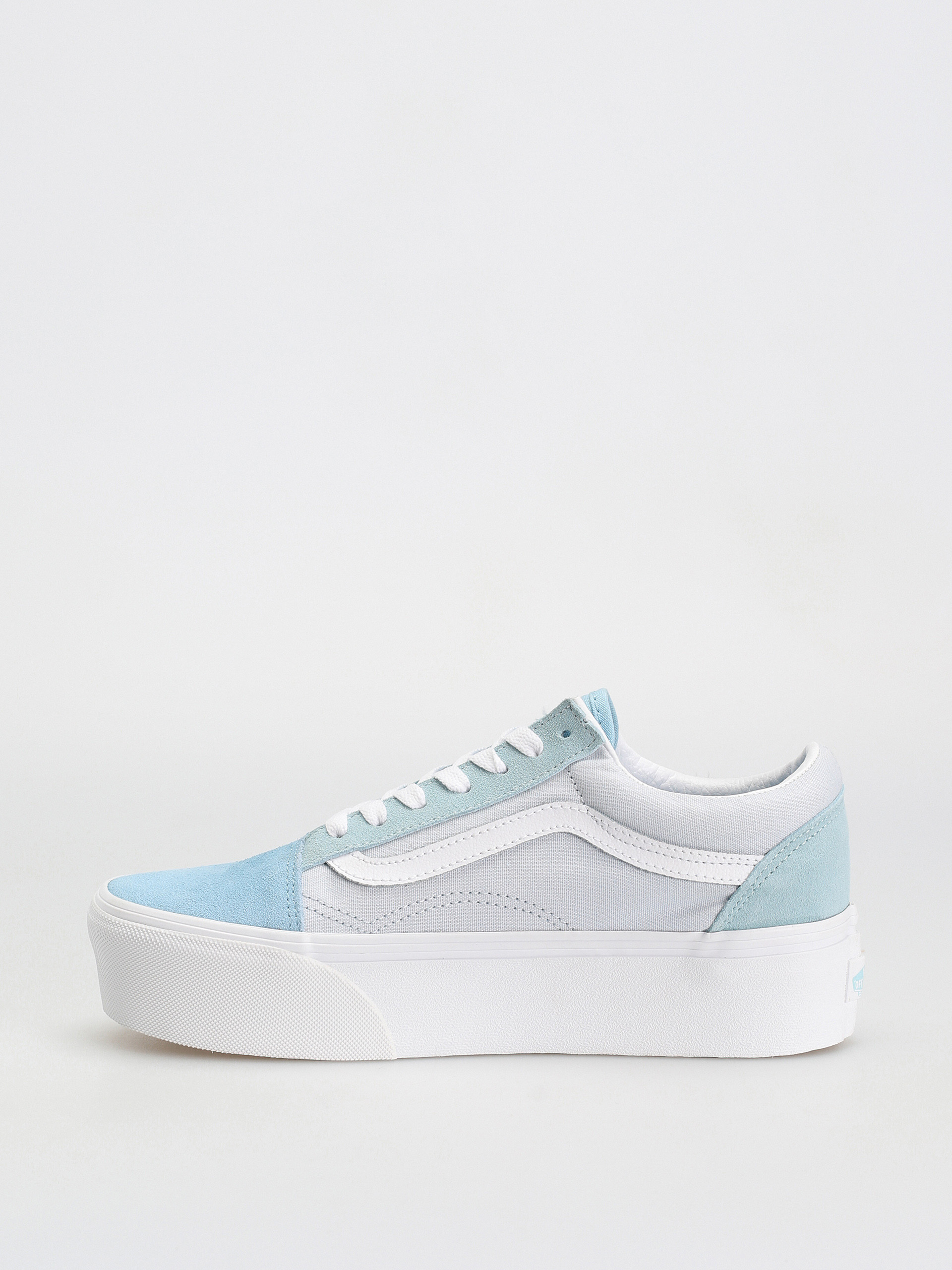 Vans Old Skool Stackform Cipők Wmn (color block blue)