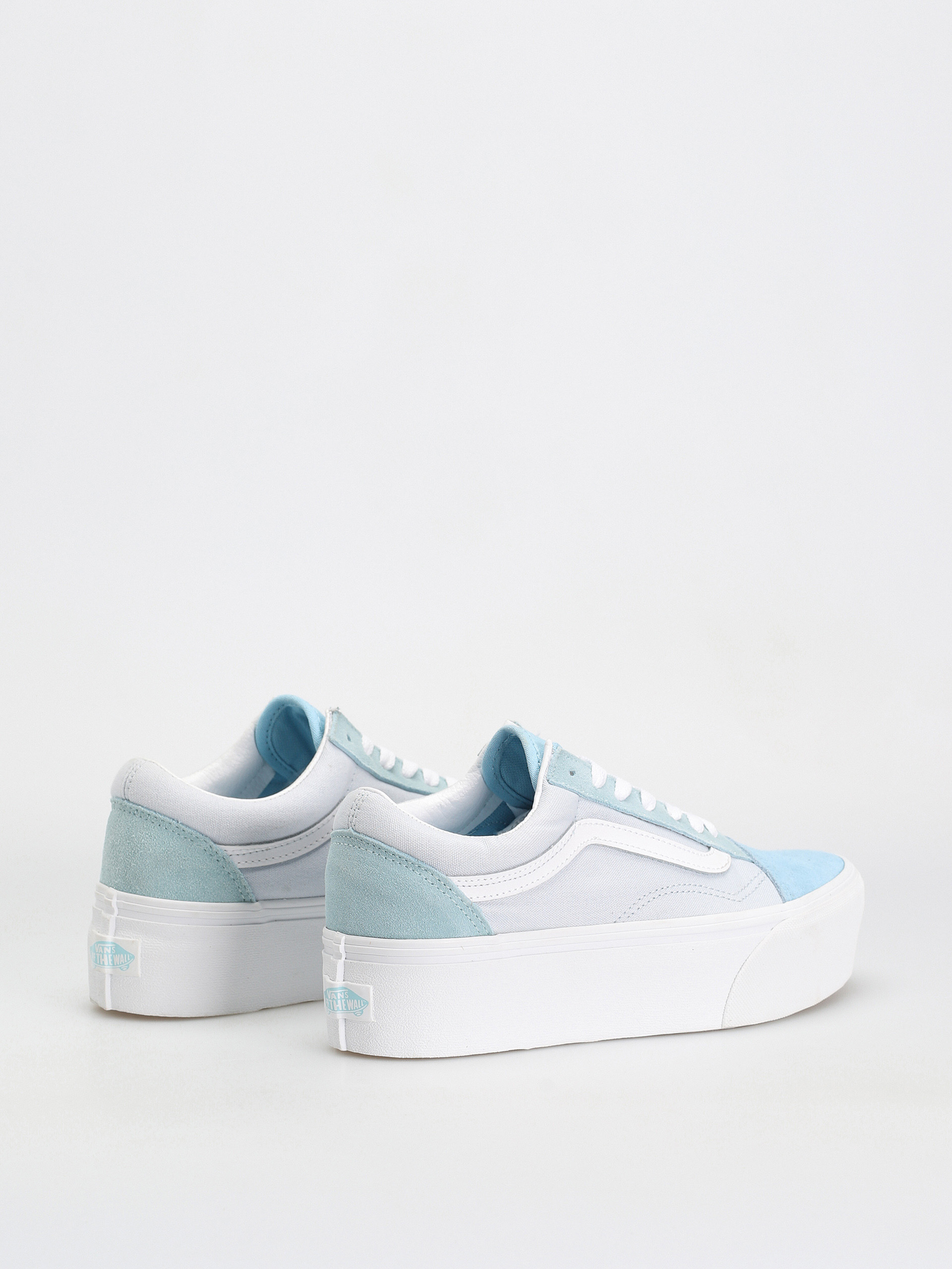 Vans Old Skool Stackform Cipők Wmn (color block blue)