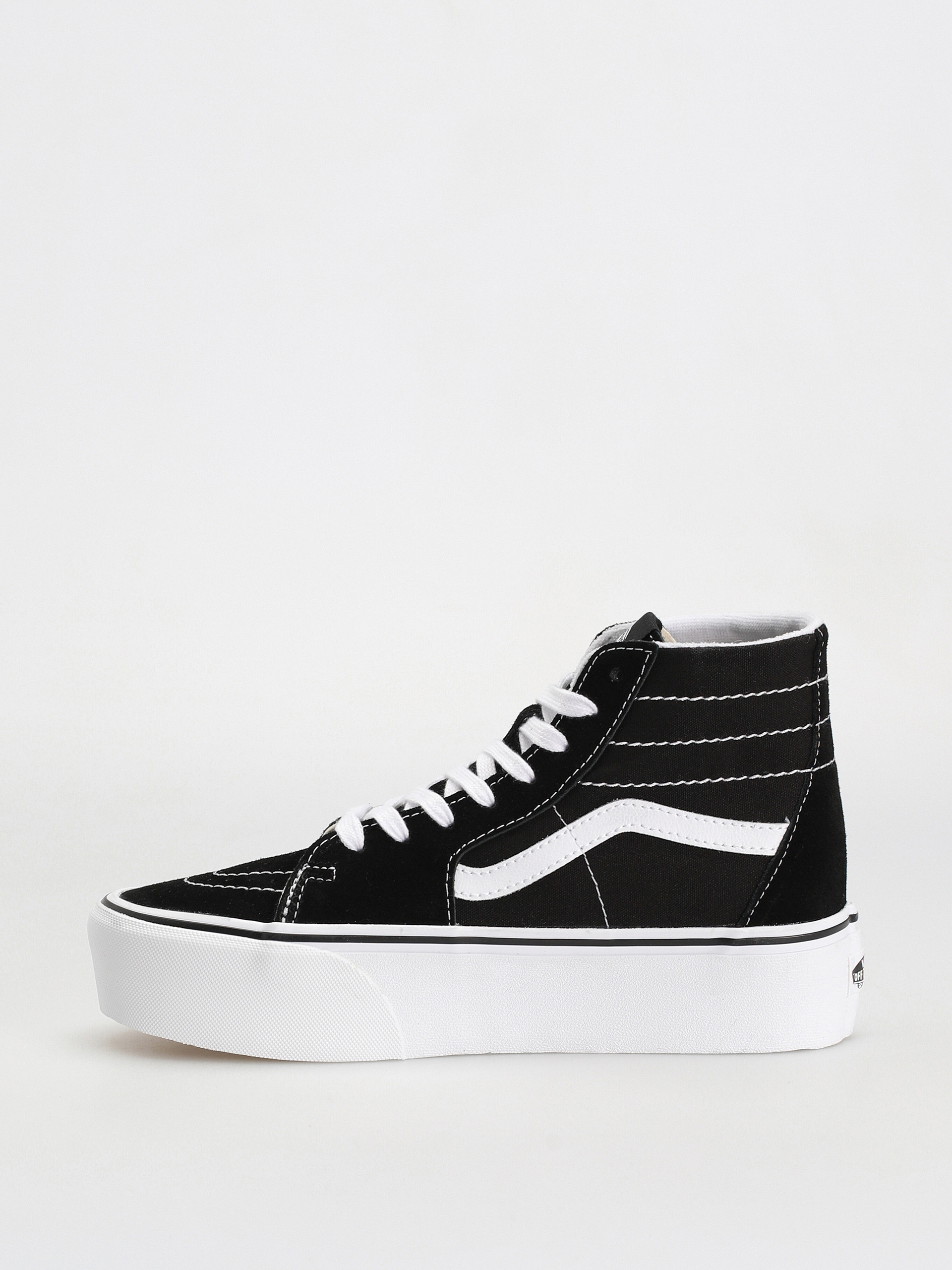 Vans Sk8 Hi Tapered Stackform Cipők Wmn (black/true white)