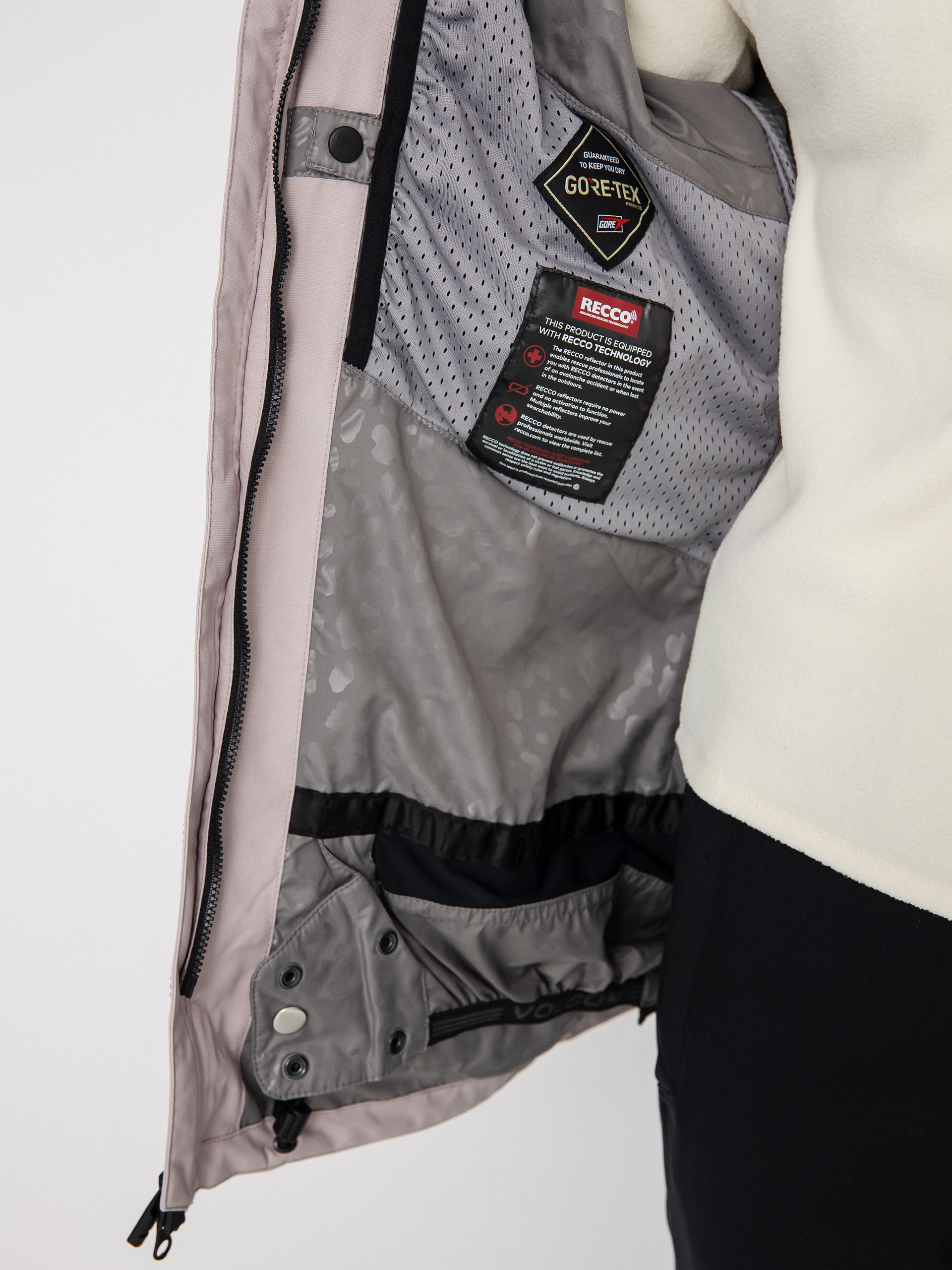 Női Volcom Iris 3 In 1 Gore Tex Snowboard dzseki (amethyst smoke)