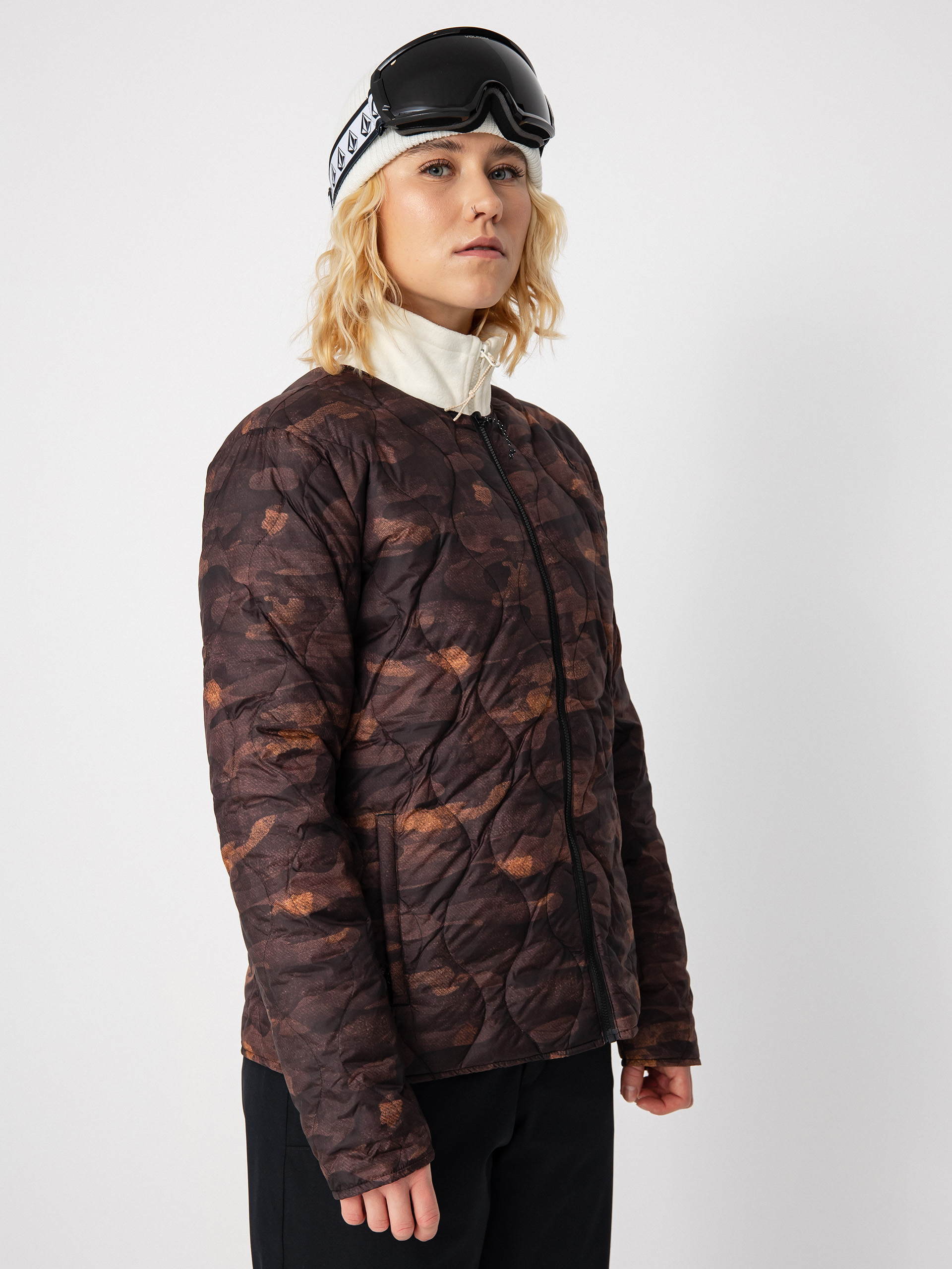 Női Volcom Iris 3 In 1 Gore Tex Snowboard dzseki (amethyst smoke)