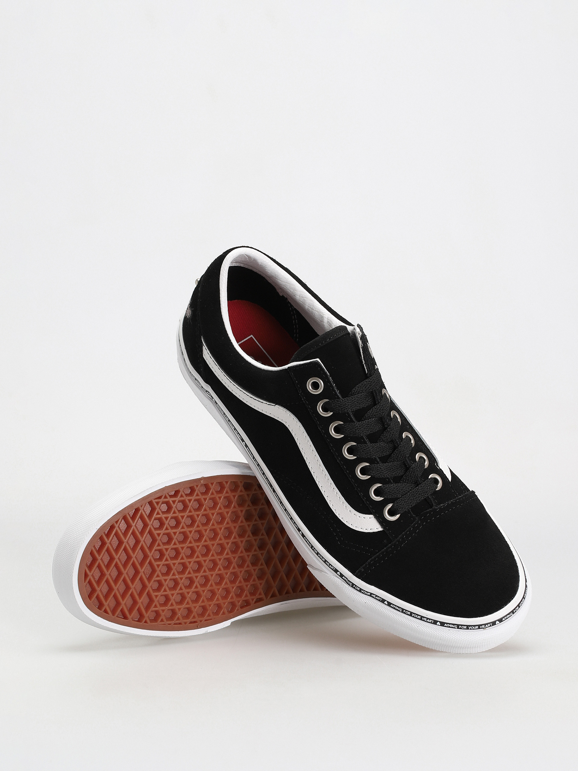 Vans Old Skool Cipők (aiming 4 your heart black/white)