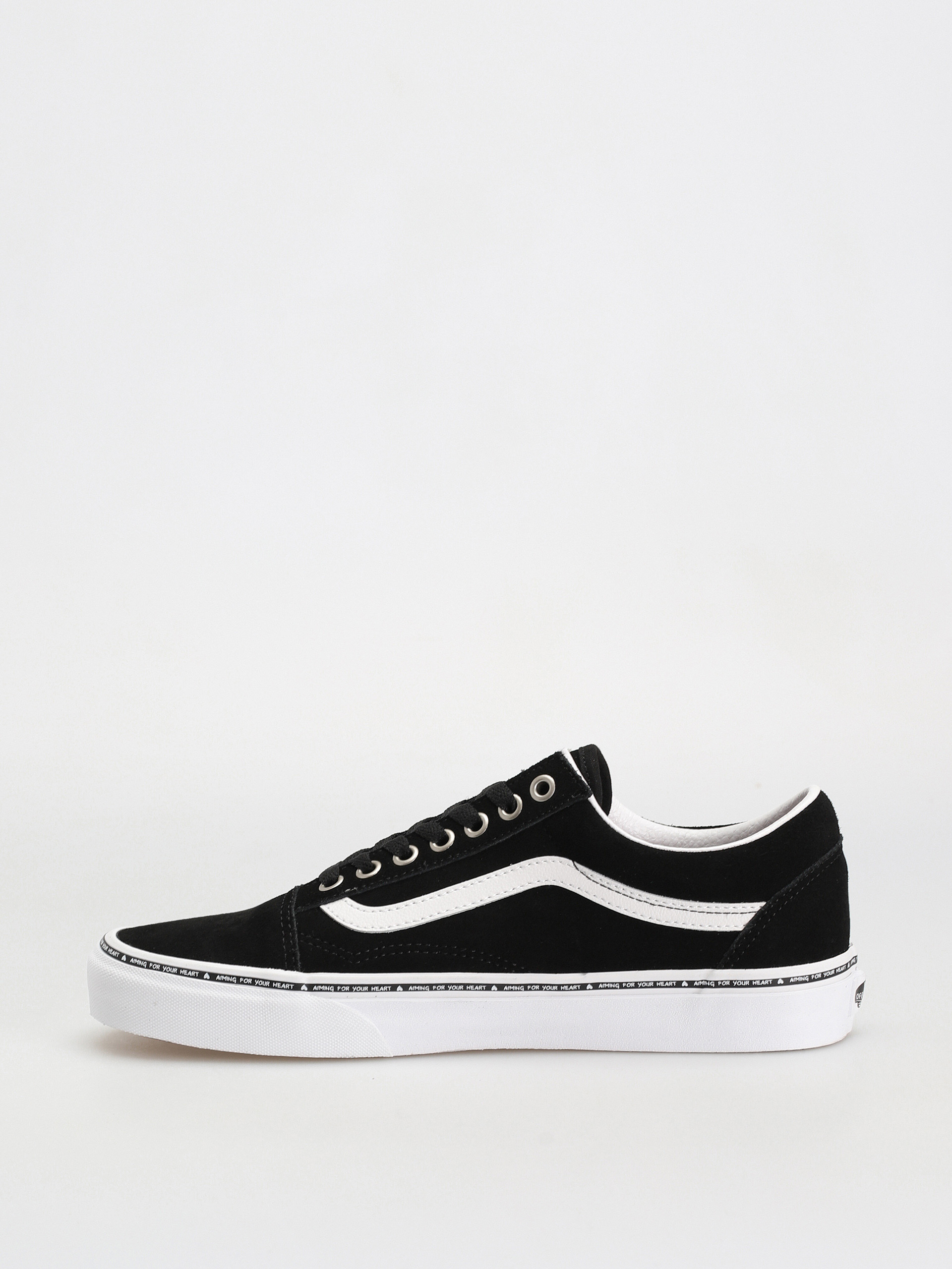 Vans Old Skool Cipők (aiming 4 your heart black/white)