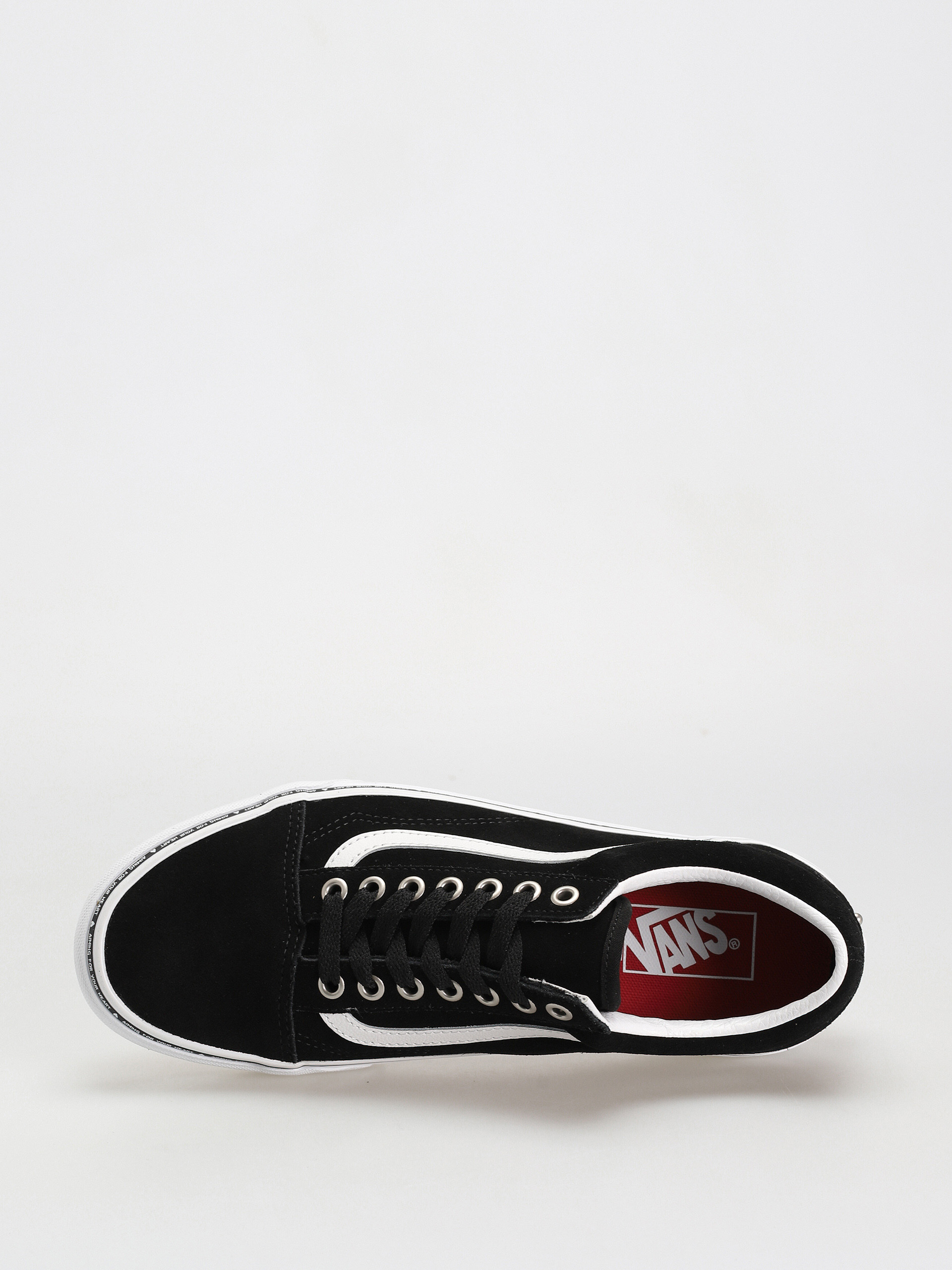 Vans Old Skool Cipők (aiming 4 your heart black/white)