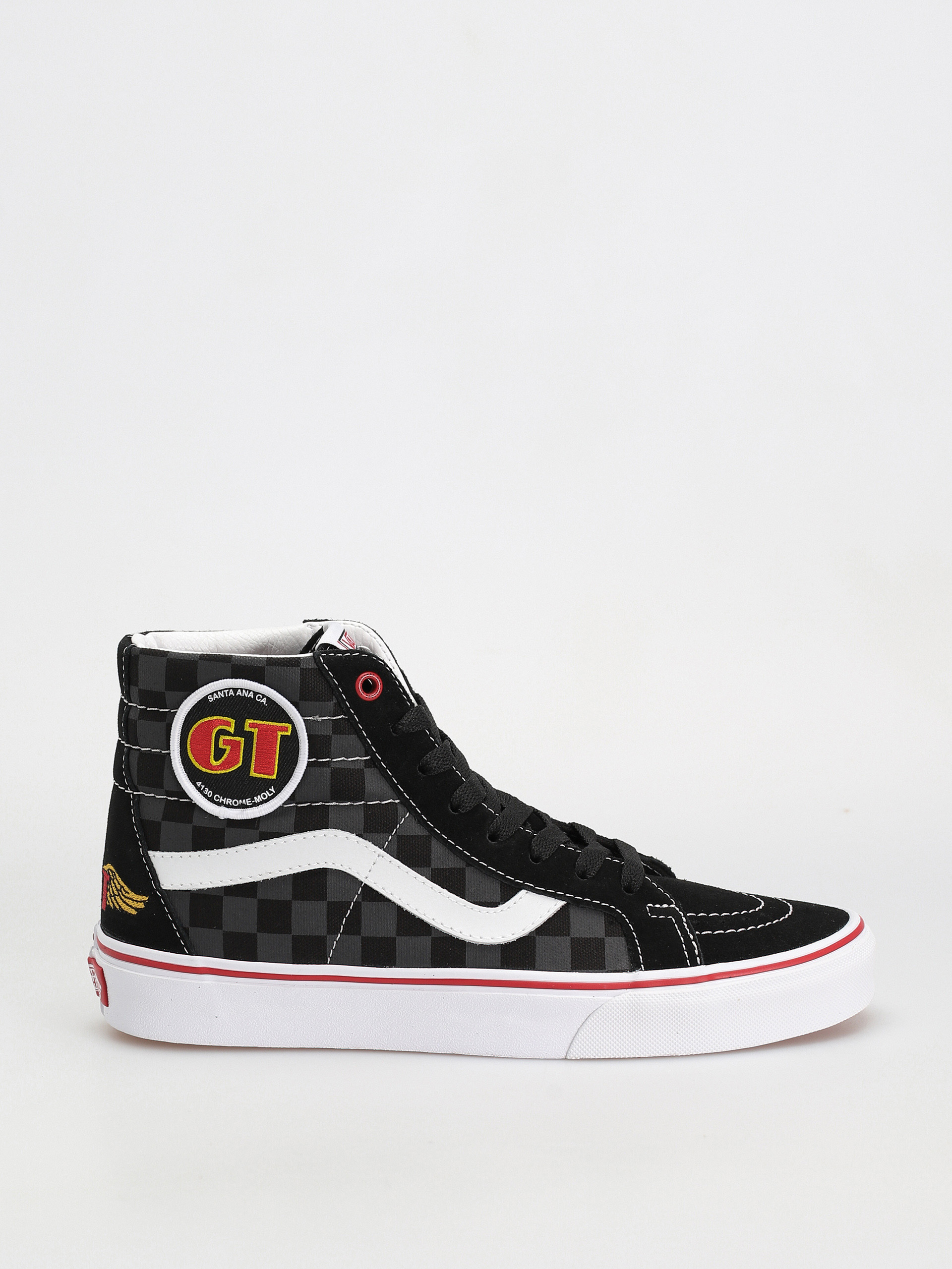Vans Sk8 Hi Reissue Cipők (our legends gt/dyno black/red)