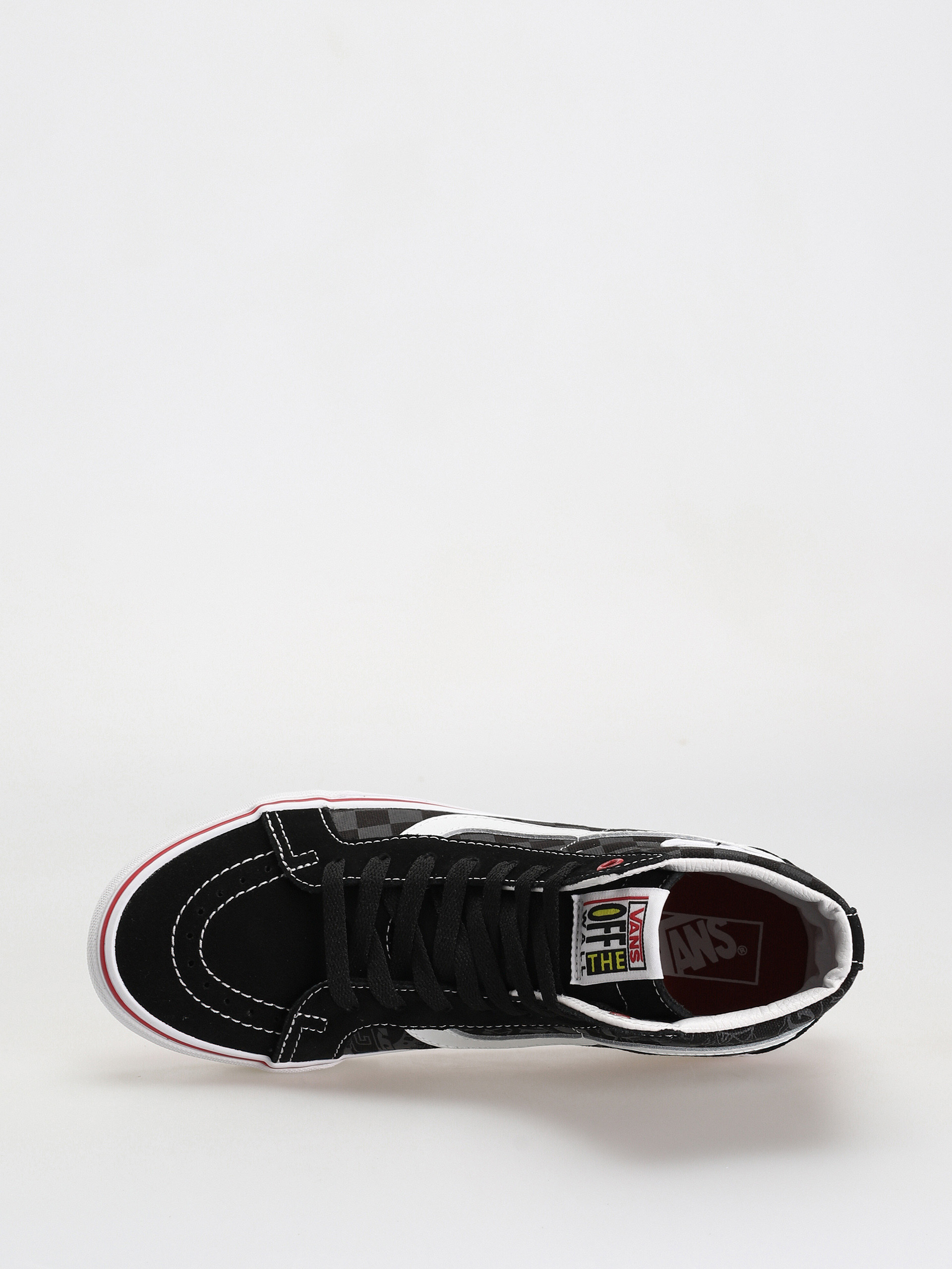 Vans Sk8 Hi Reissue Cipők (our legends gt/dyno black/red)