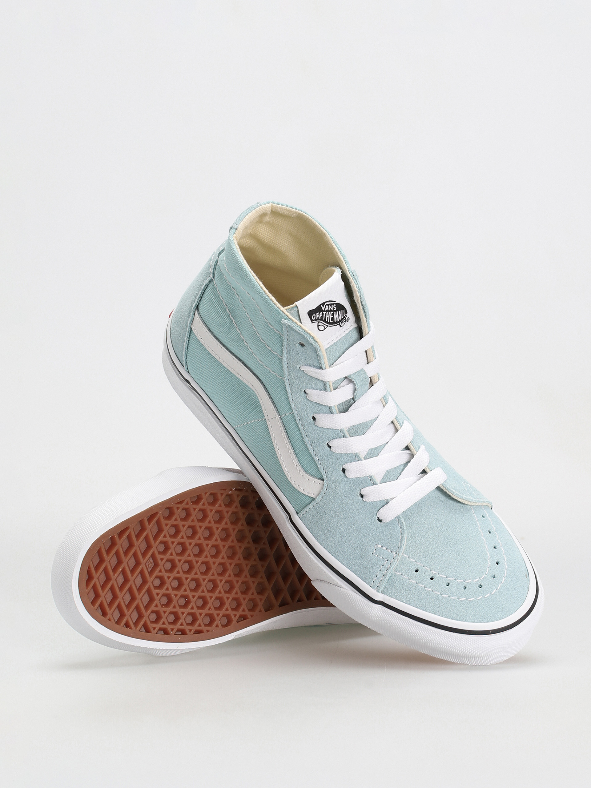 Vans Sk8 Hi Tapered Cipők Wmn (color theory canal blue)