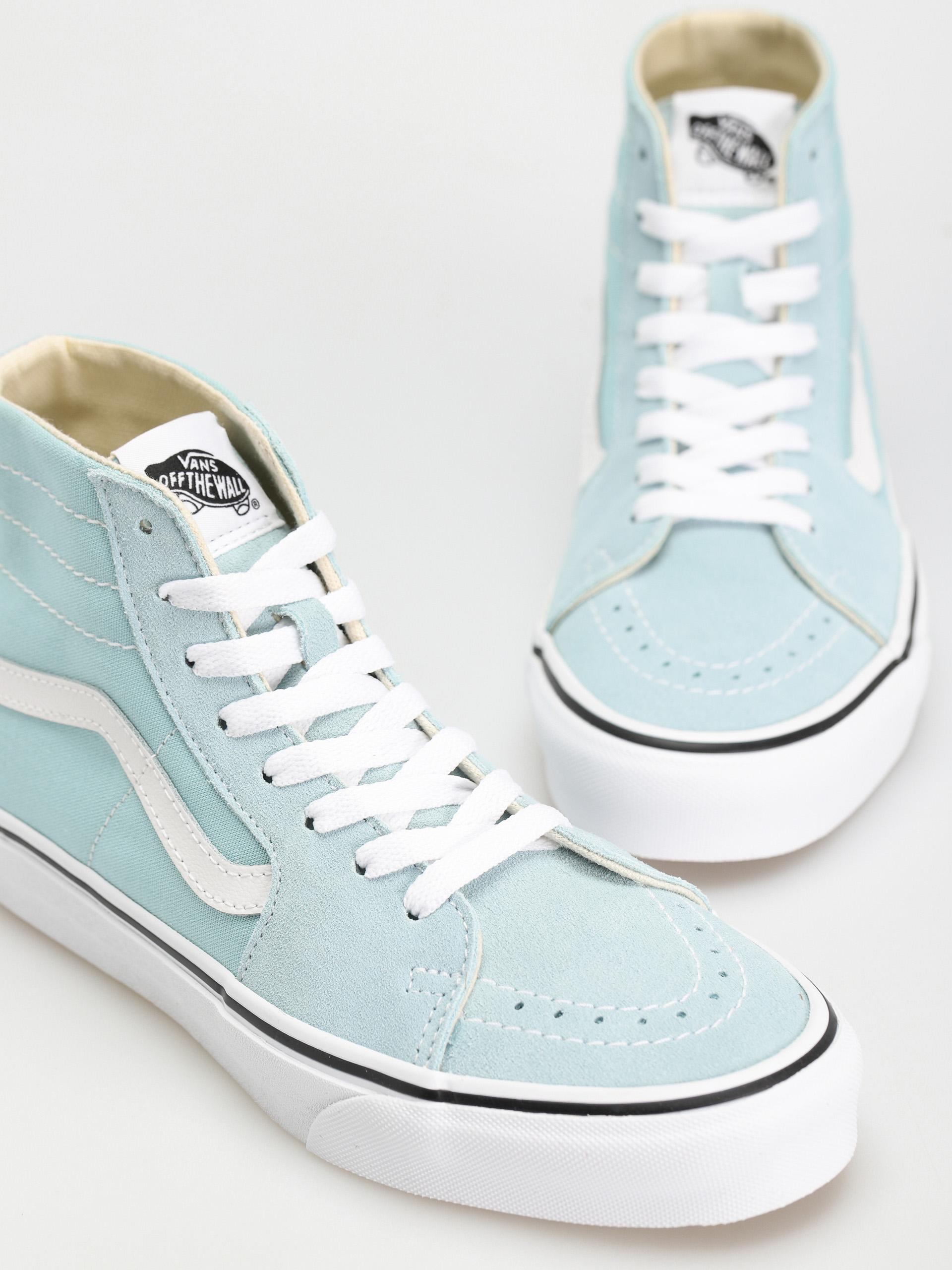 Vans Sk8 Hi Tapered Cipők Wmn (color theory canal blue)