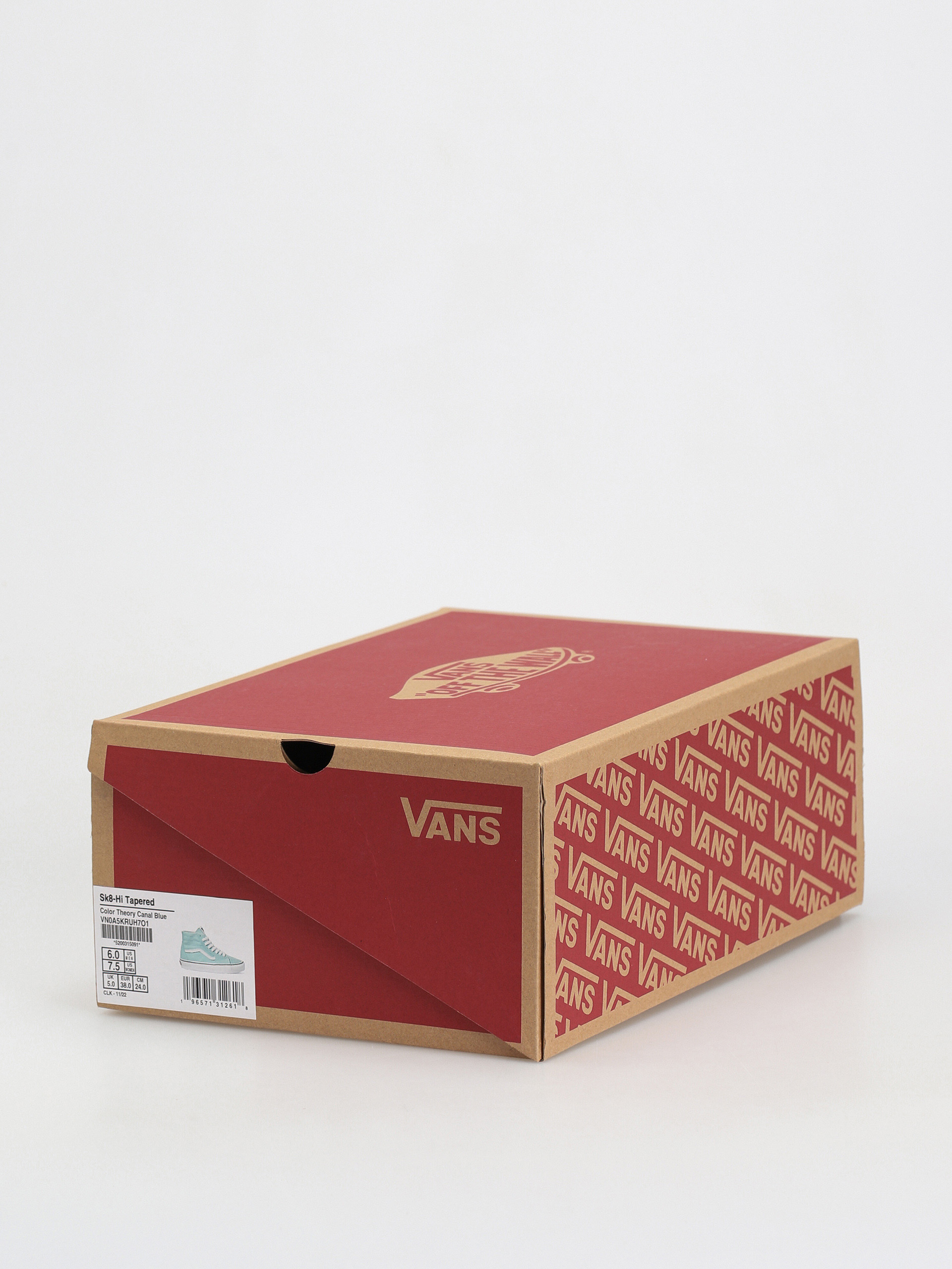 Vans Sk8 Hi Tapered Cipők Wmn (color theory canal blue)