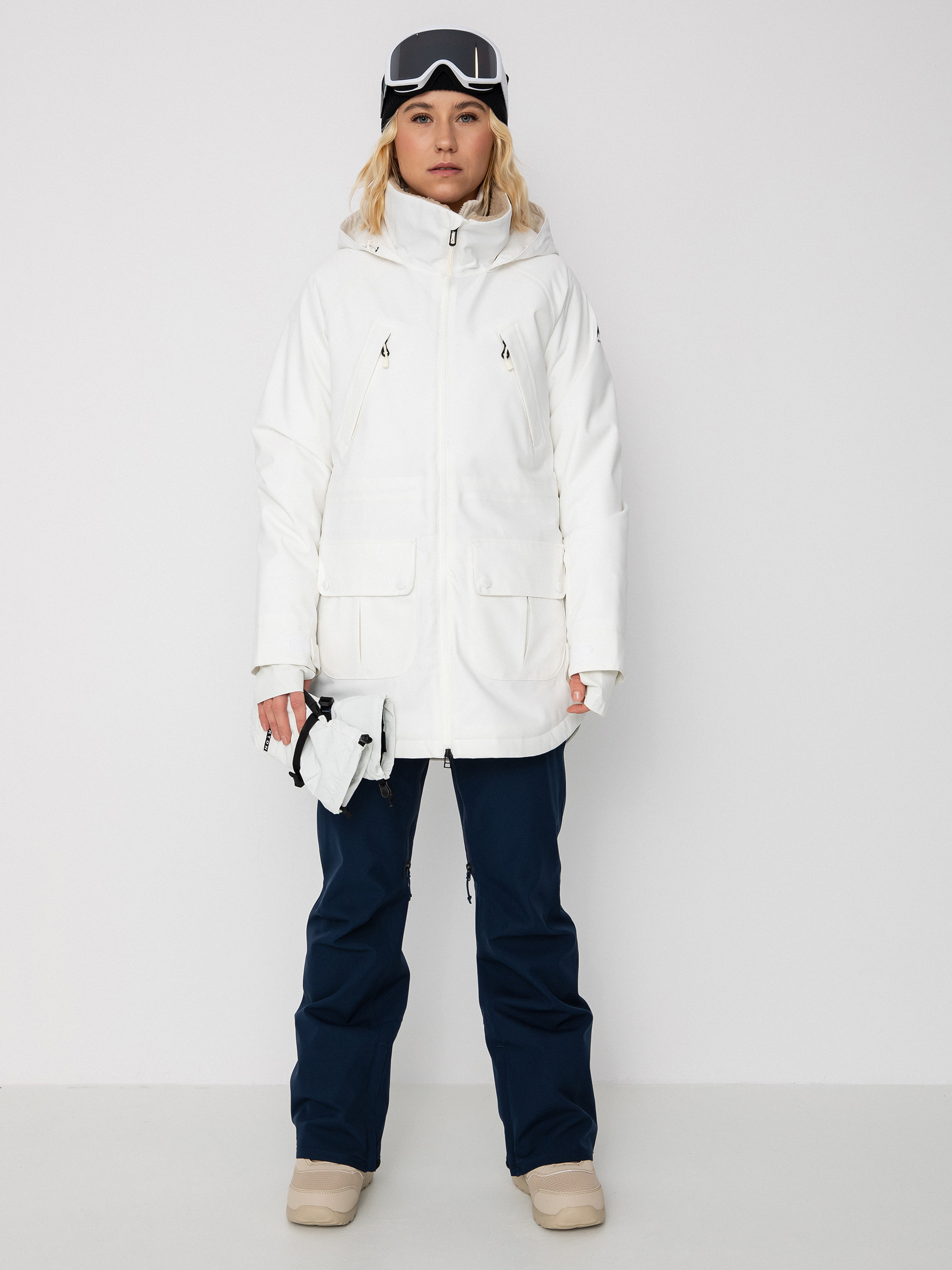 Női Burton Prowess Snowboard dzseki (stout white)