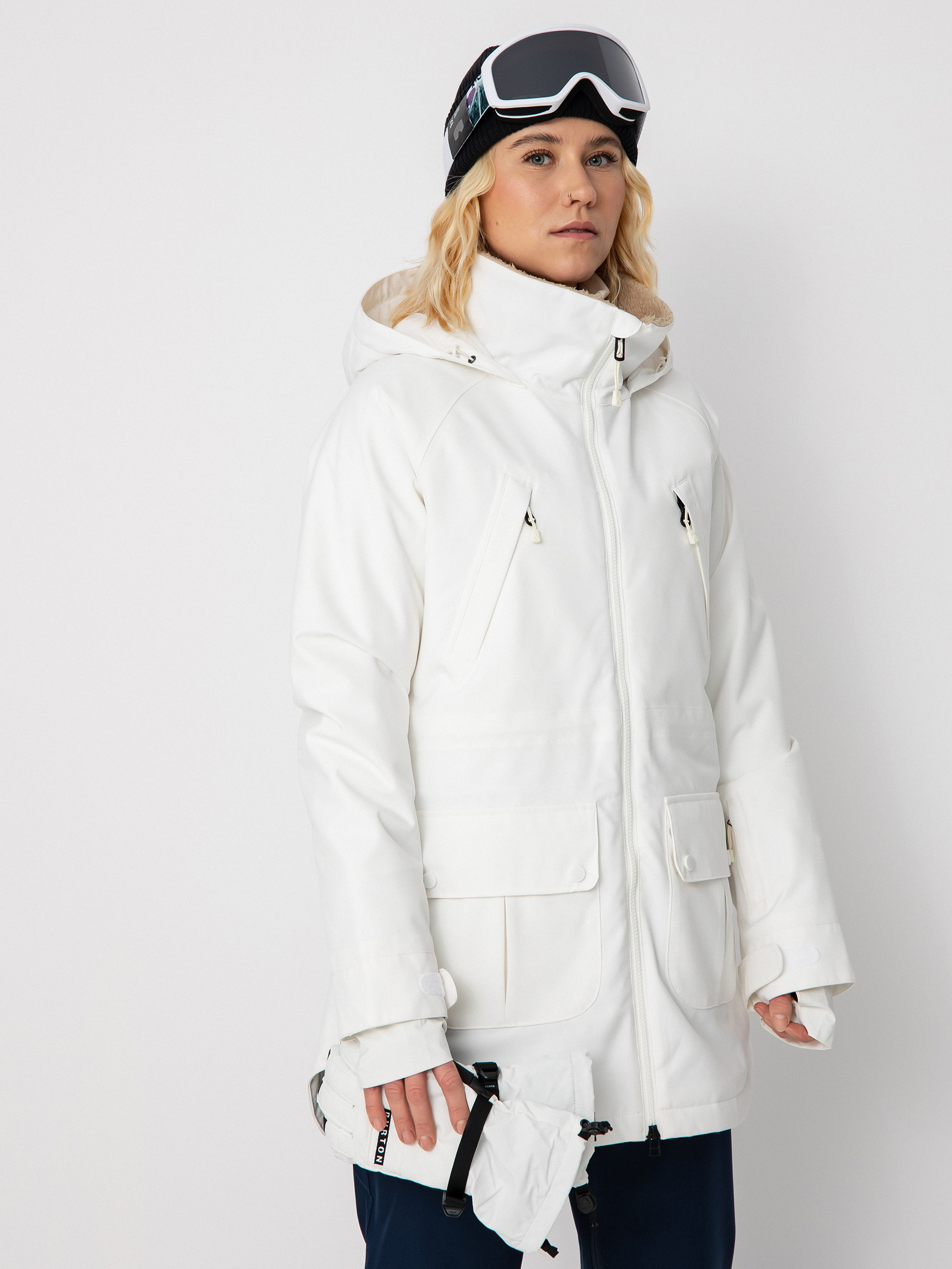 Női Burton Prowess Snowboard dzseki (stout white)