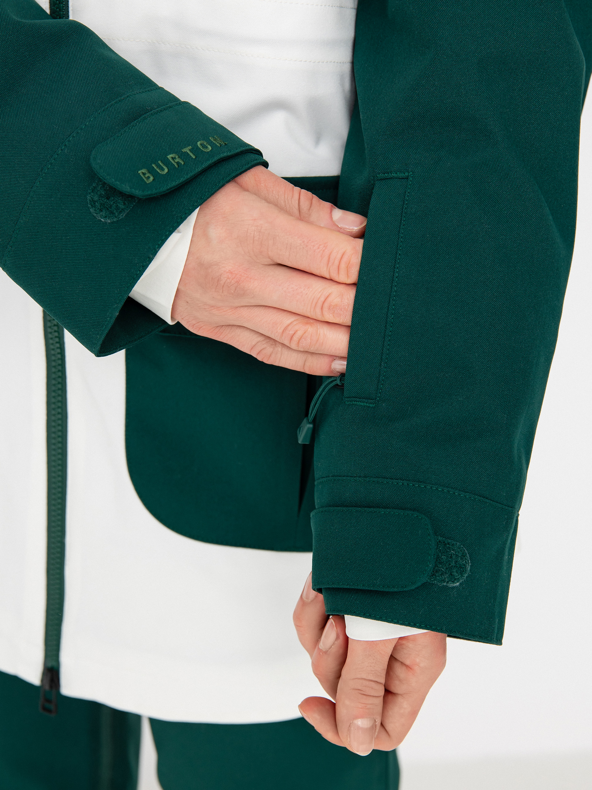 Női Burton Prowess Snowboard dzseki (botanical garden/stout white)