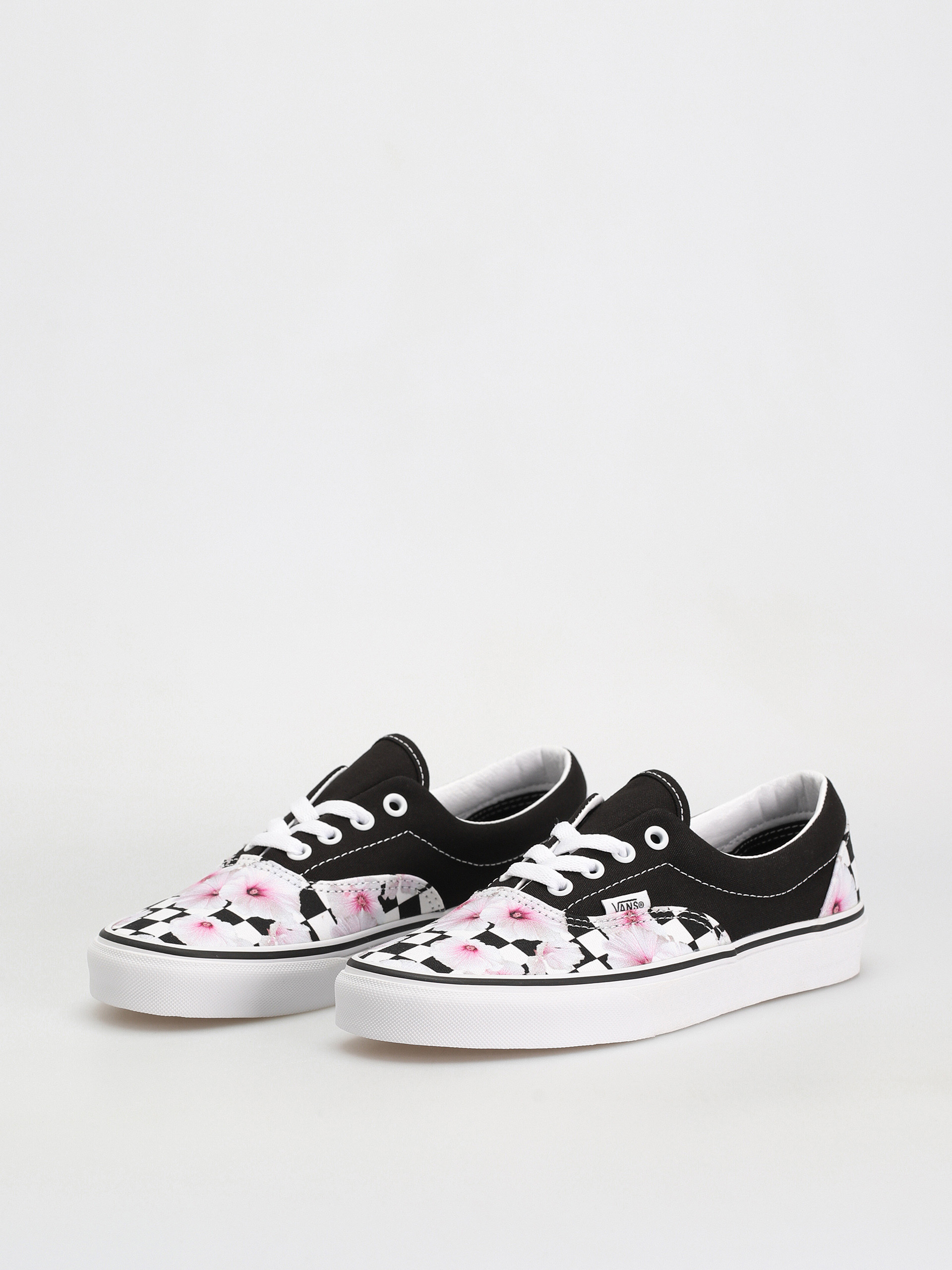 Vans Era Cipők Wmn (hibiscus checkerboard black)