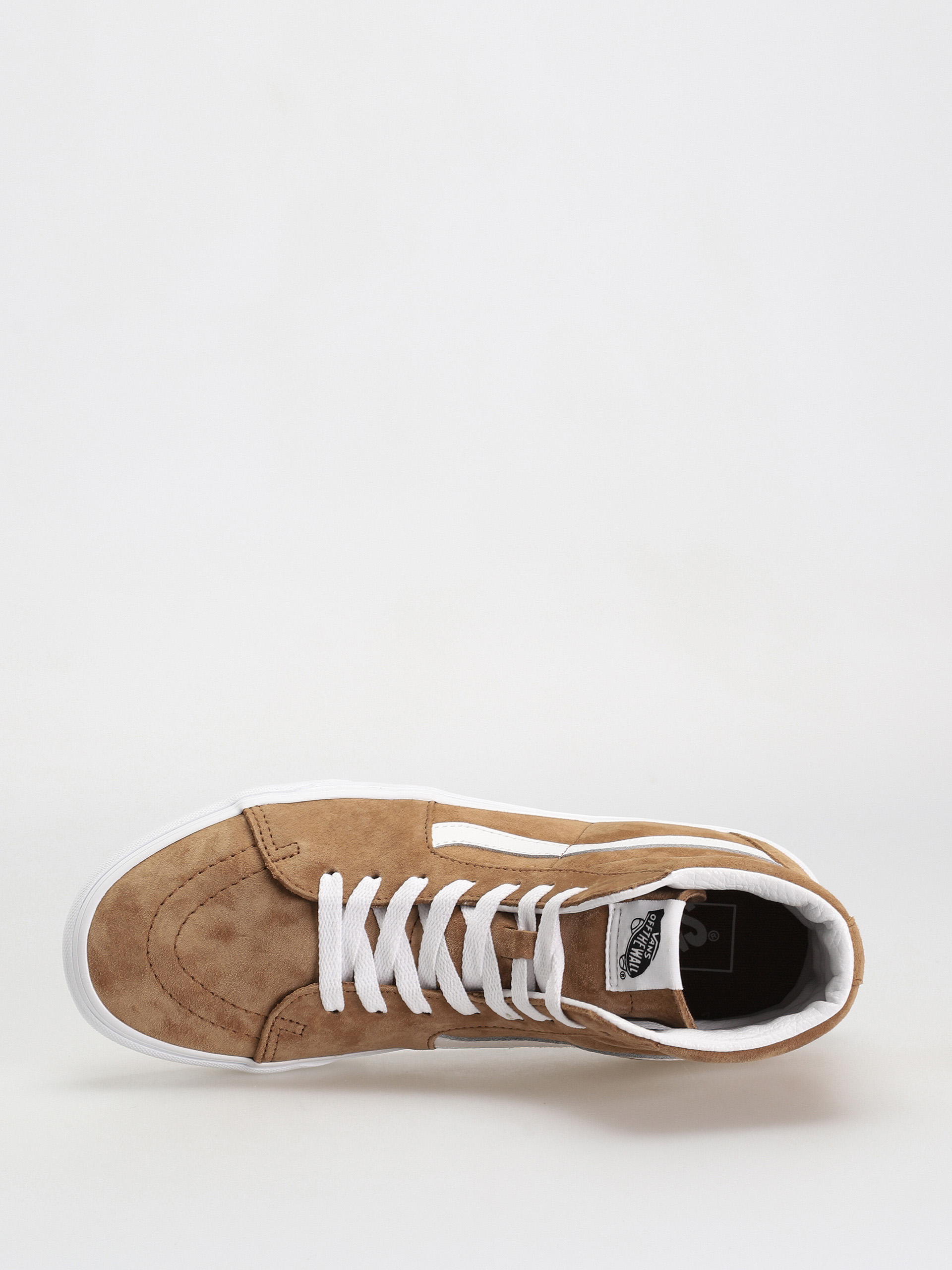 Vans Sk8 Hi Cipők (pig suede tobacco brown)
