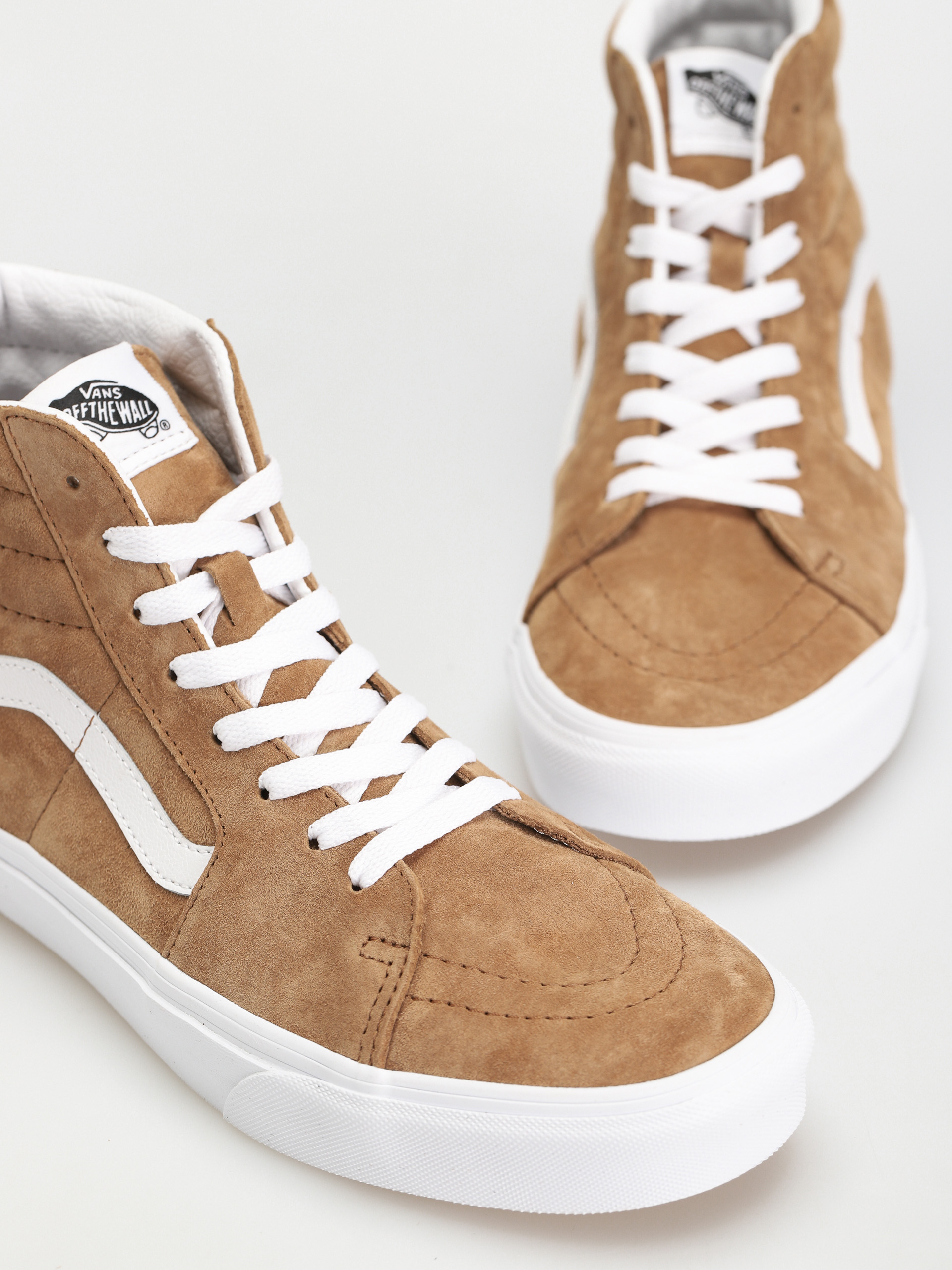 Vans Sk8 Hi Cipők (pig suede tobacco brown)