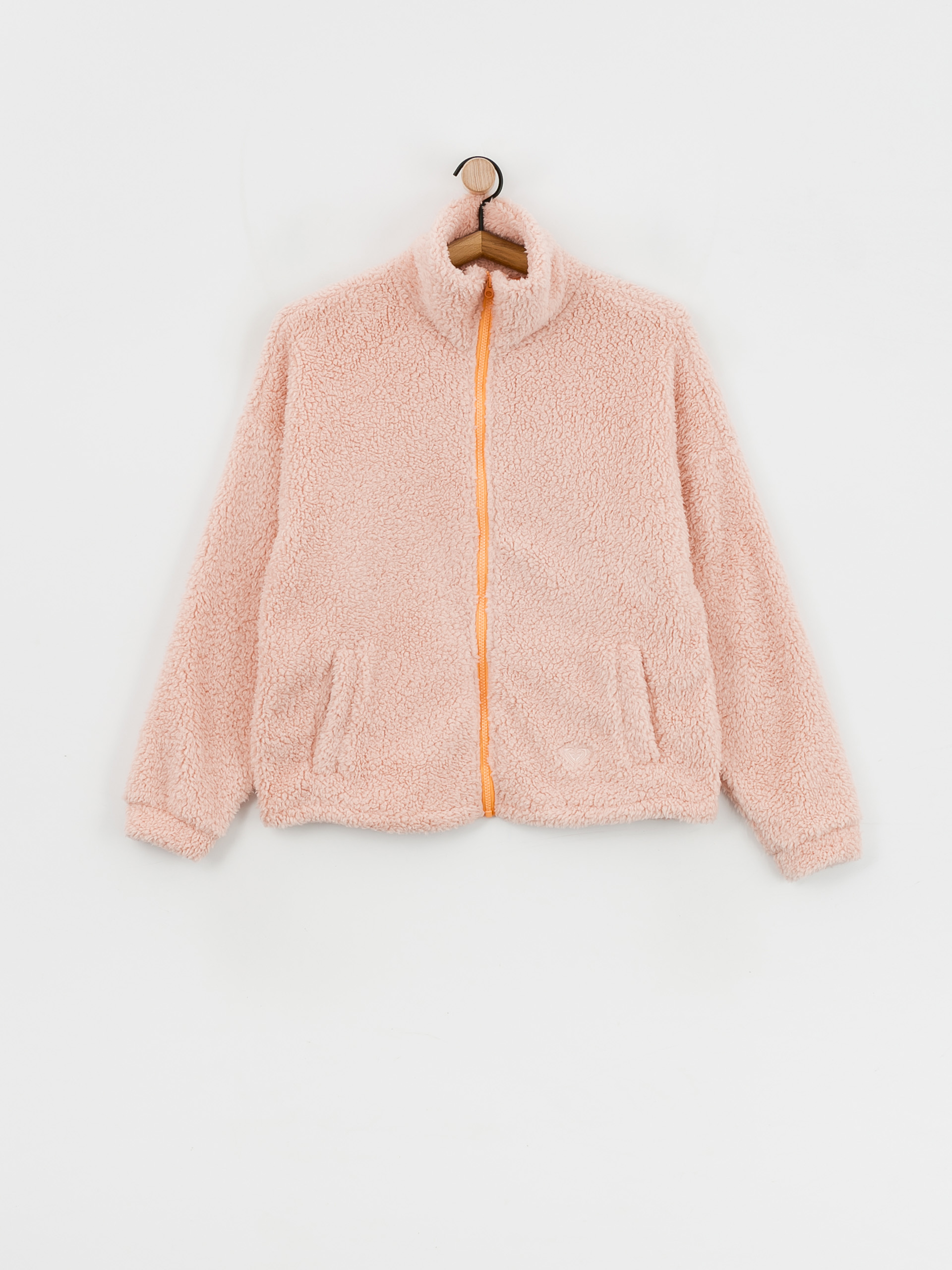 Női Roxy Sherpa Zip-Up Polár pulóver (peach whip)