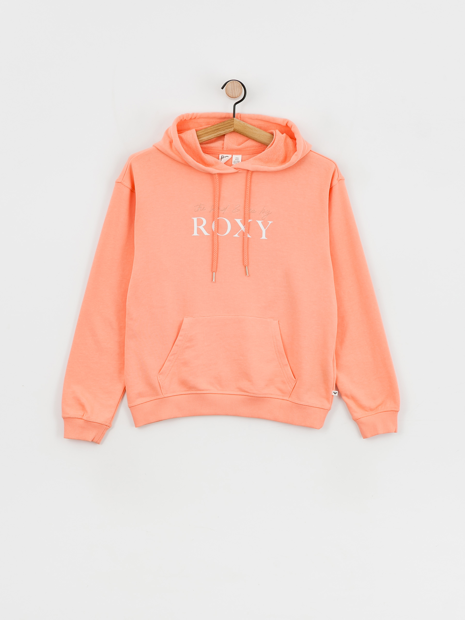 Roxy Surf Stoked HD Kapucnis pulóver Wmn (papaya punch)