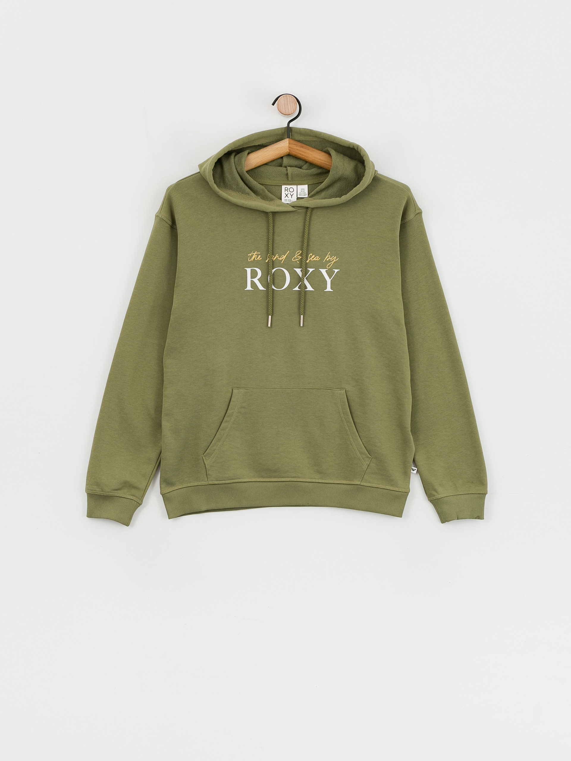 Roxy Surf Stoked HD Kapucnis pulóver Wmn (loden green)