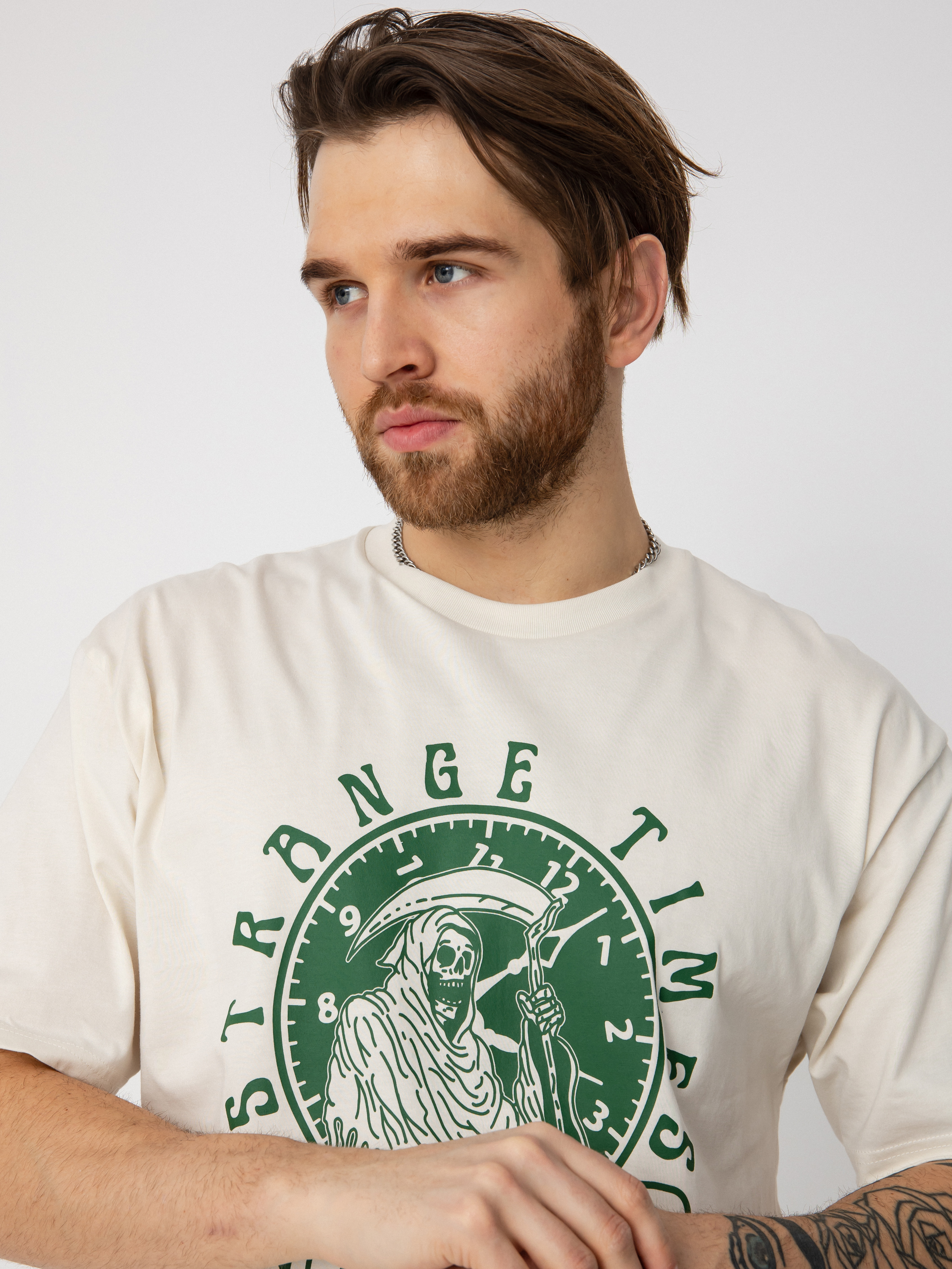 Vans Strange Times póló (antique white)