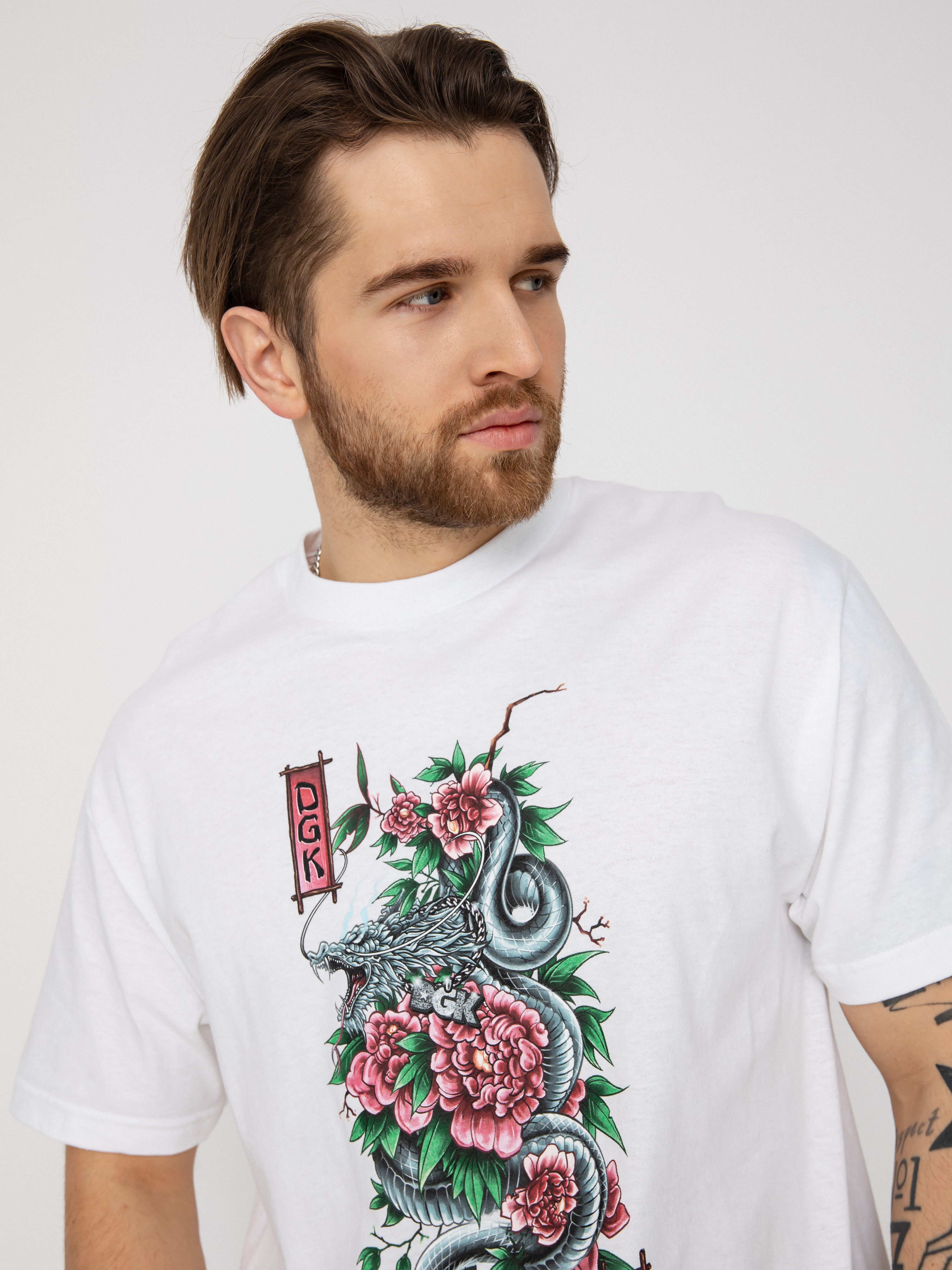 DGK Snap Dragon póló (white)