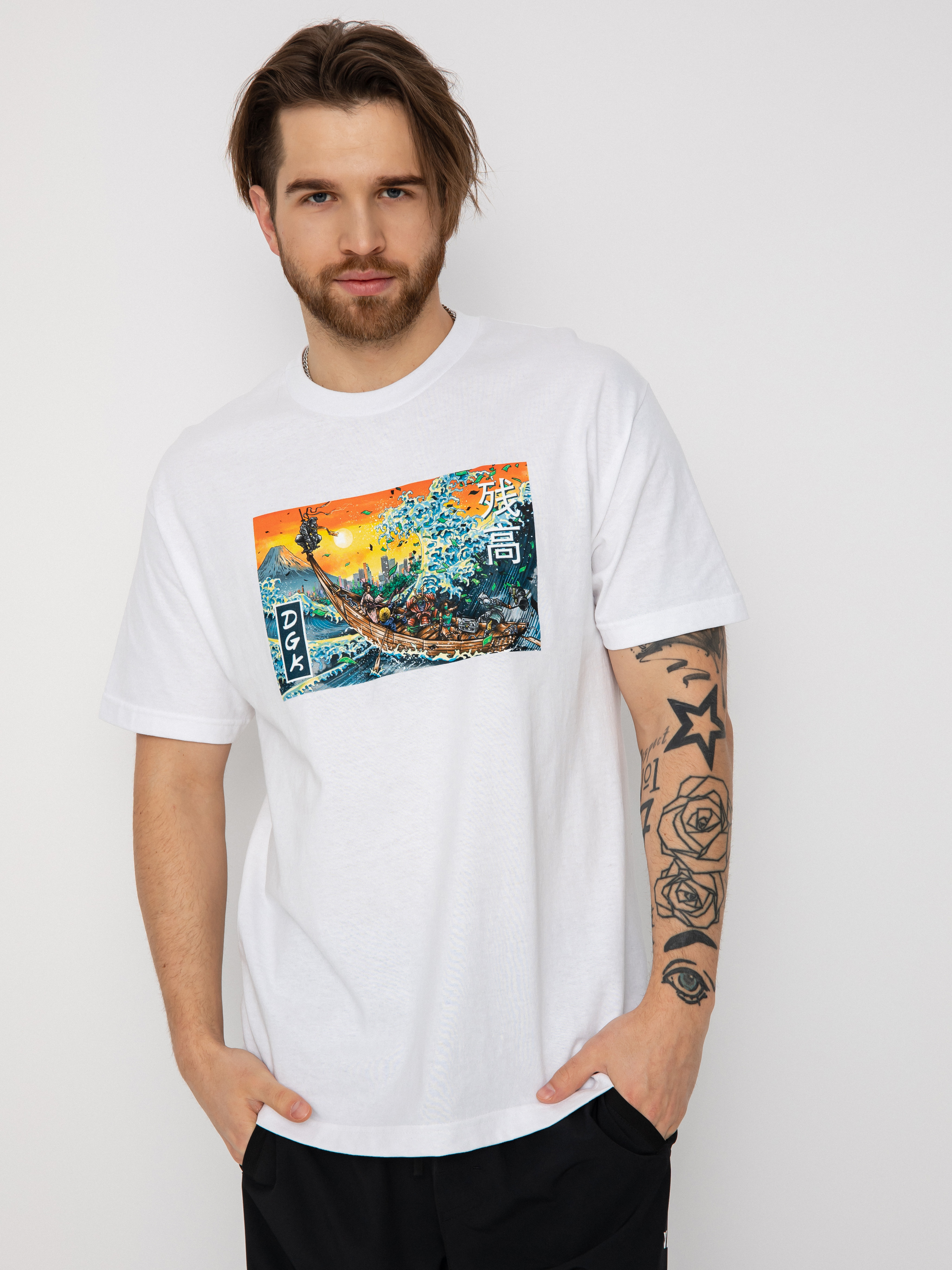 DGK Big Timers póló (white)