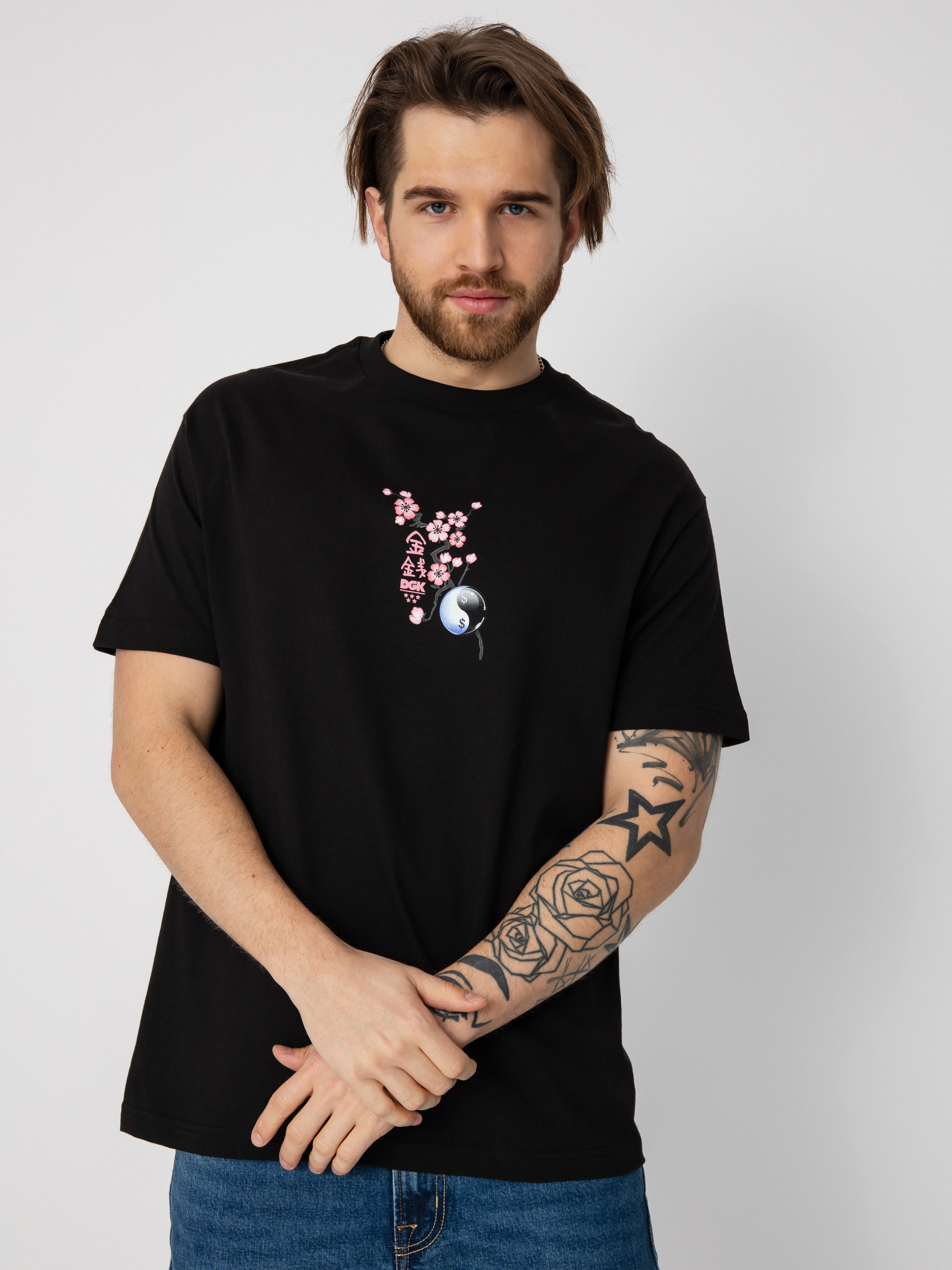 DGK Yin póló (black)