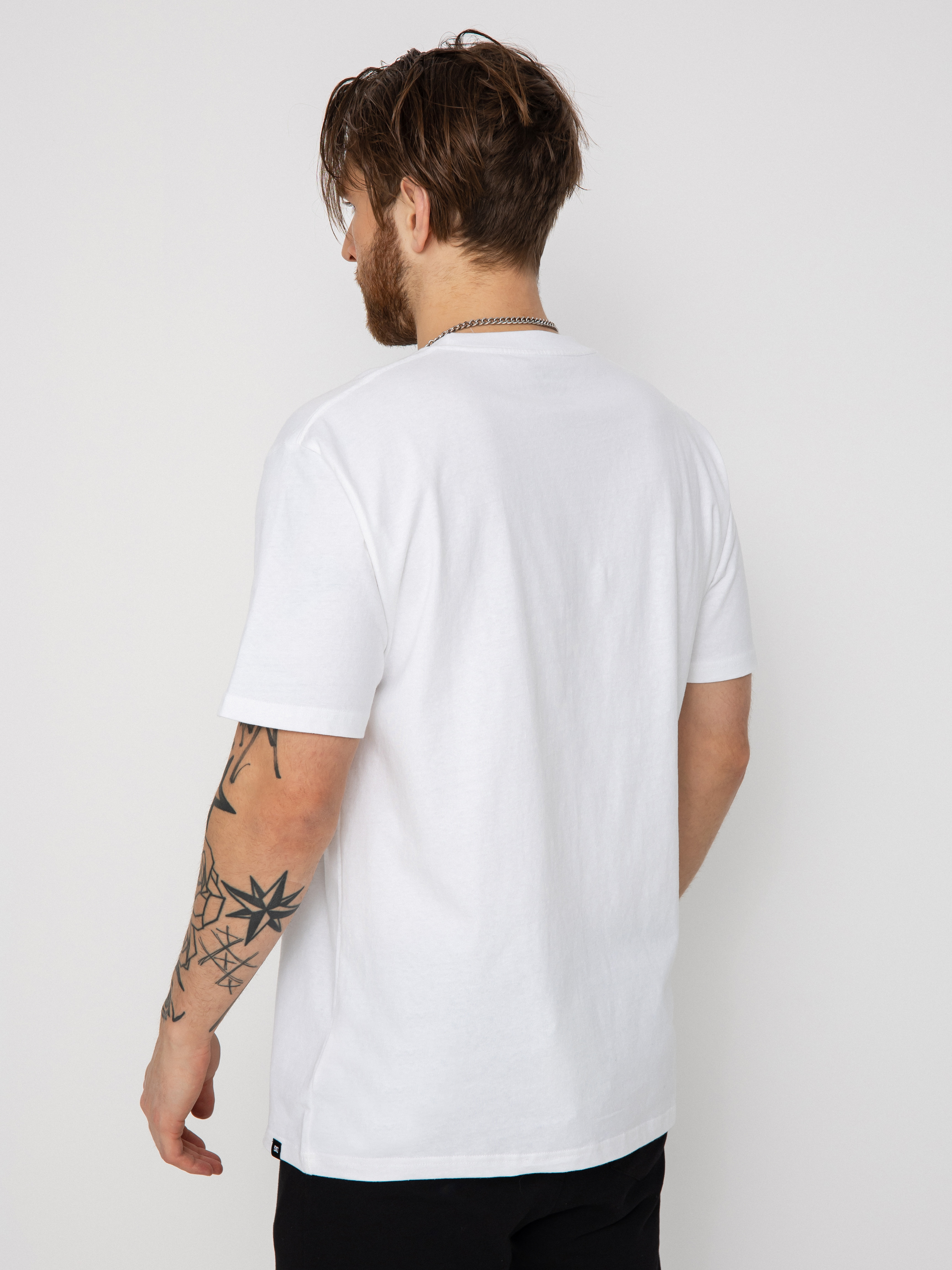 DC Square Star Fill póló (white/elephant)