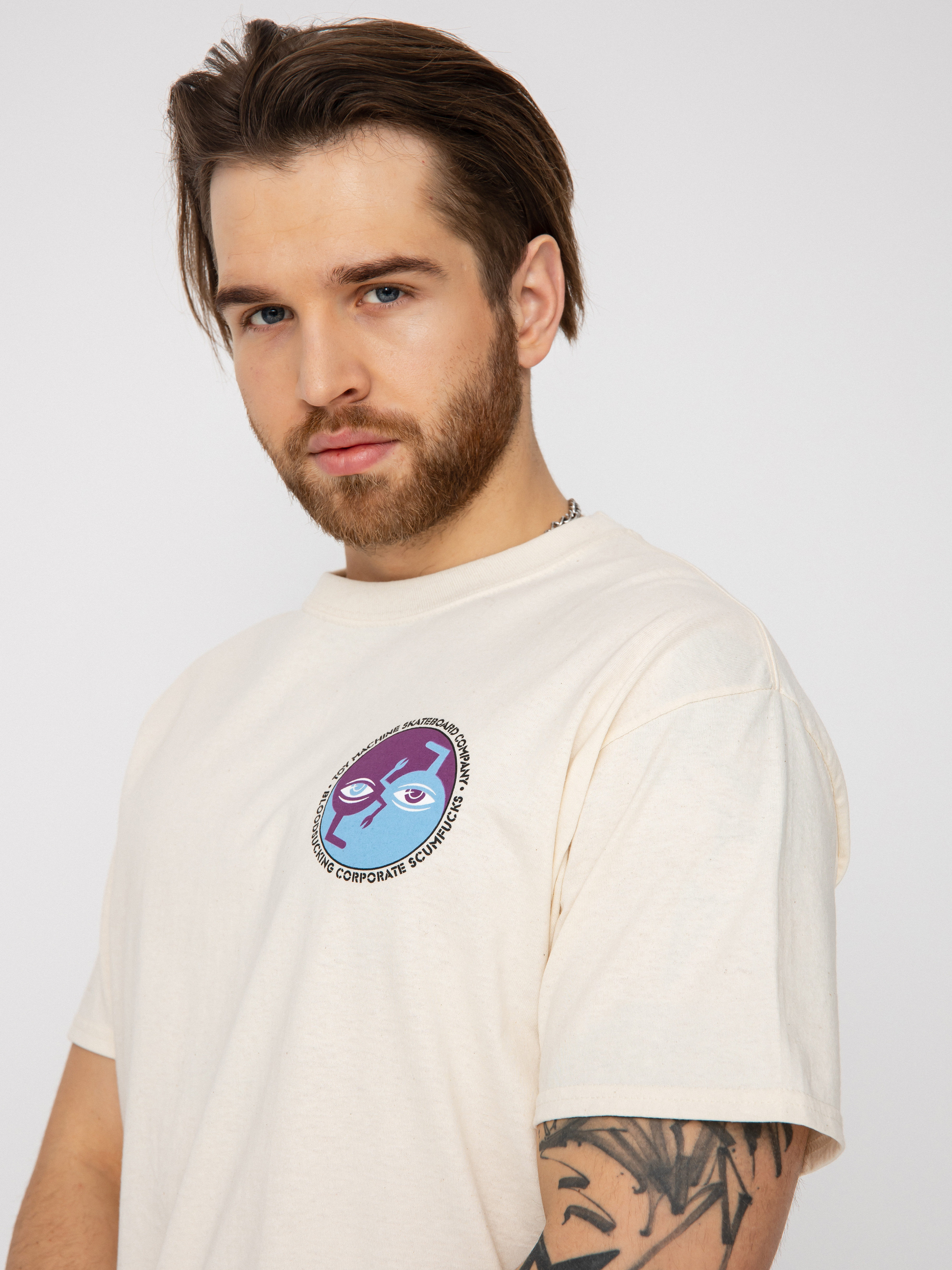 Toy Machine Ying Yang póló (natural)