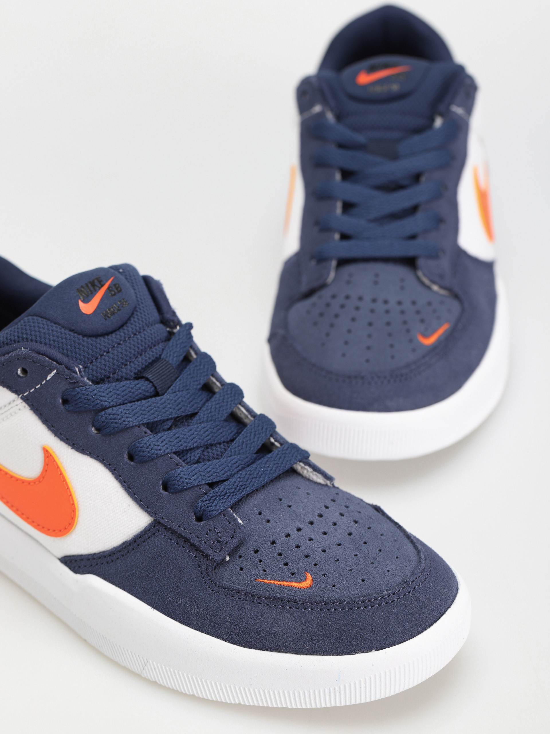 Nike SB Force 58 Cipők (midnight navy/safety orange white)