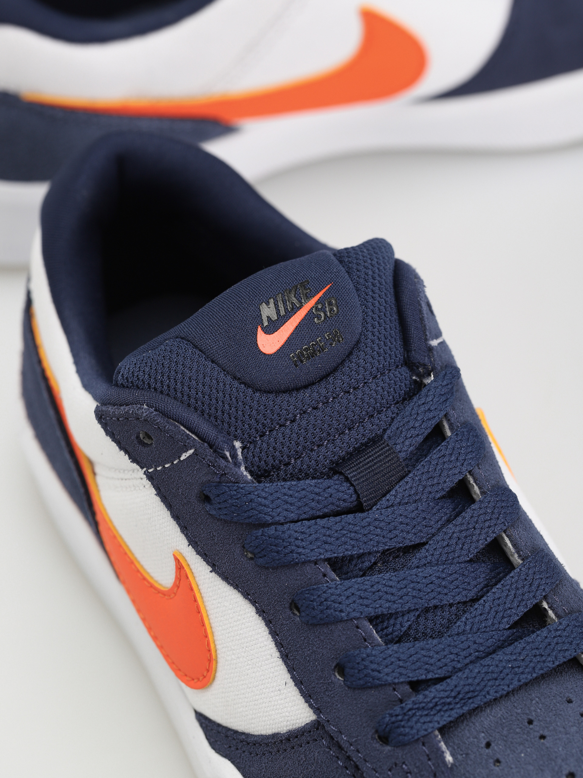 Nike SB Force 58 Cipők (midnight navy/safety orange white)