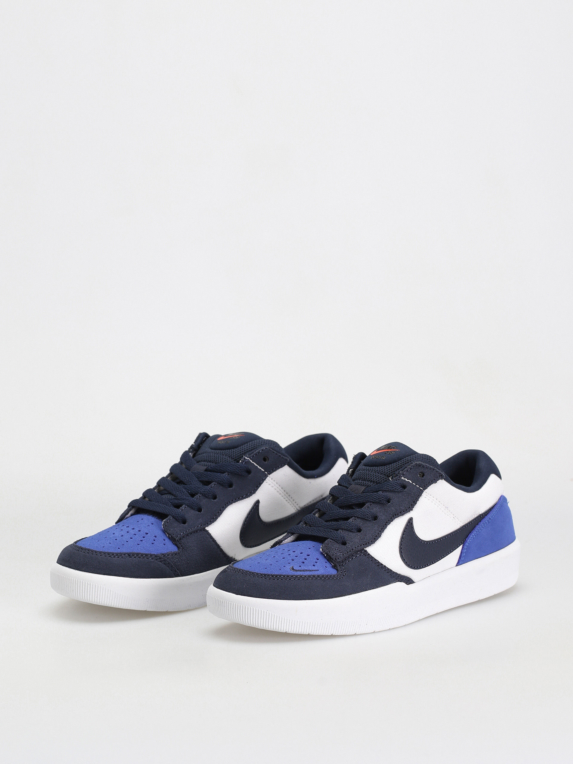 Nike SB Force 58 Cipők (obsidian/obsidian white hyper royal)