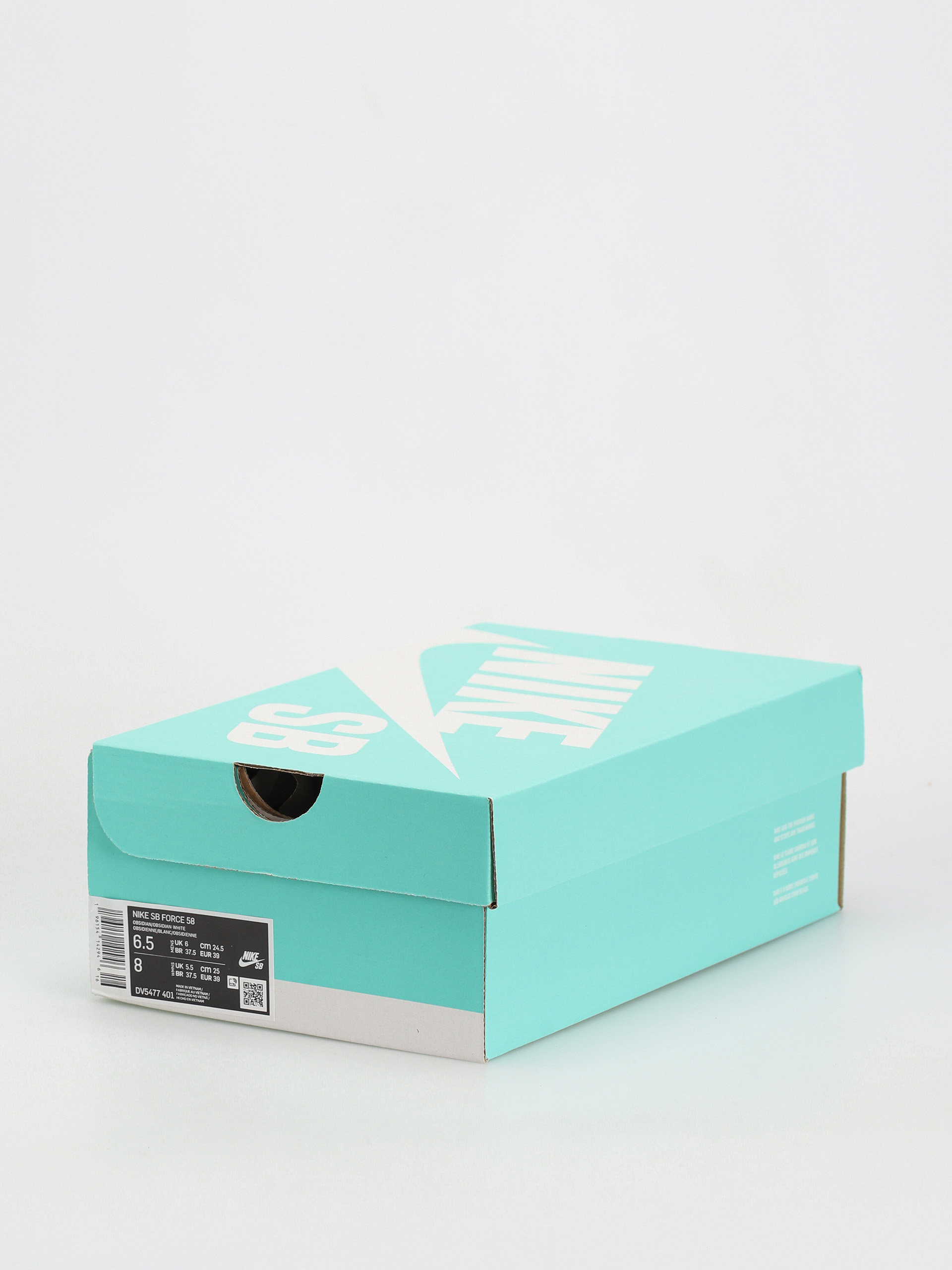 Nike SB Force 58 Cipők (obsidian/obsidian white hyper royal)