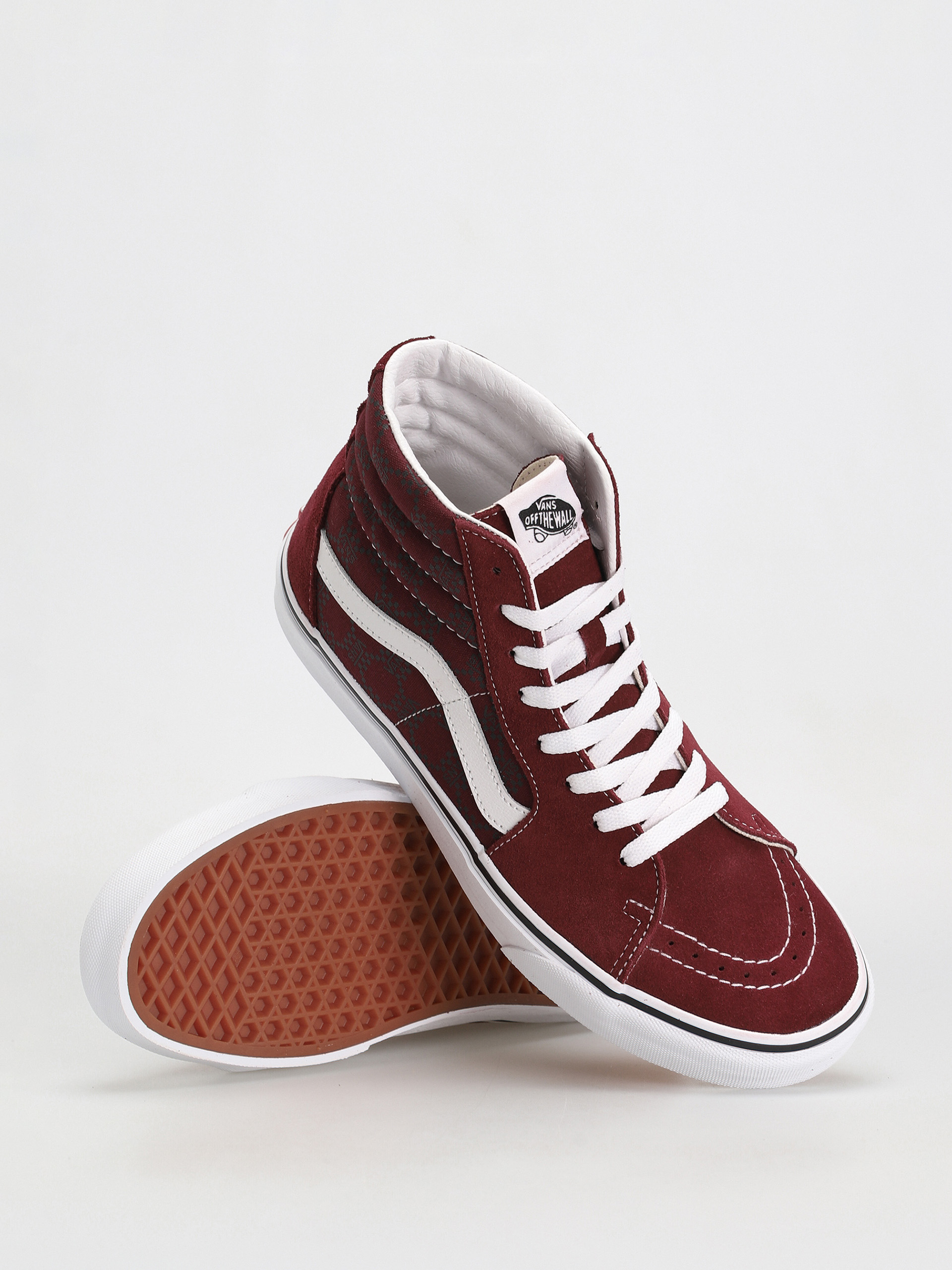 Vans Sk8 Hi Cipők (monogram port royale)