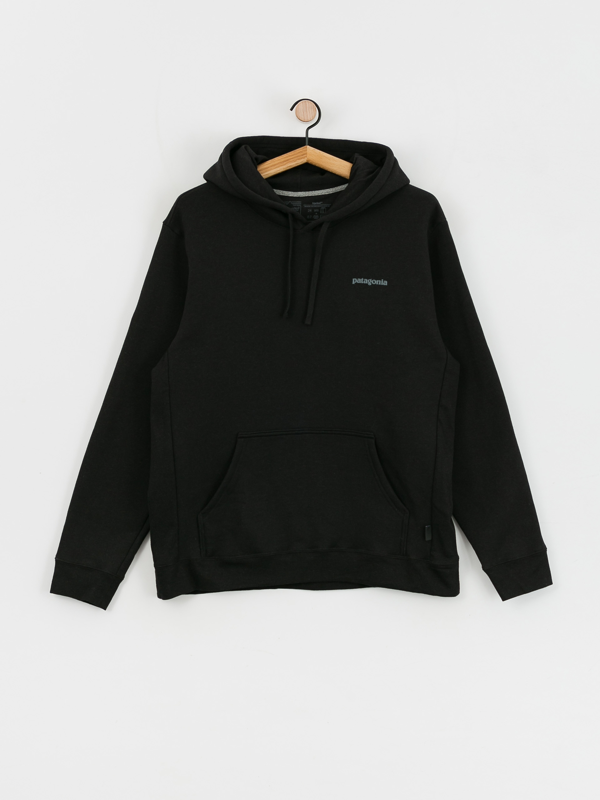 Patagonia Fitz Roy Icon Uprisal HD Kapucnis pulóver (ink black)
