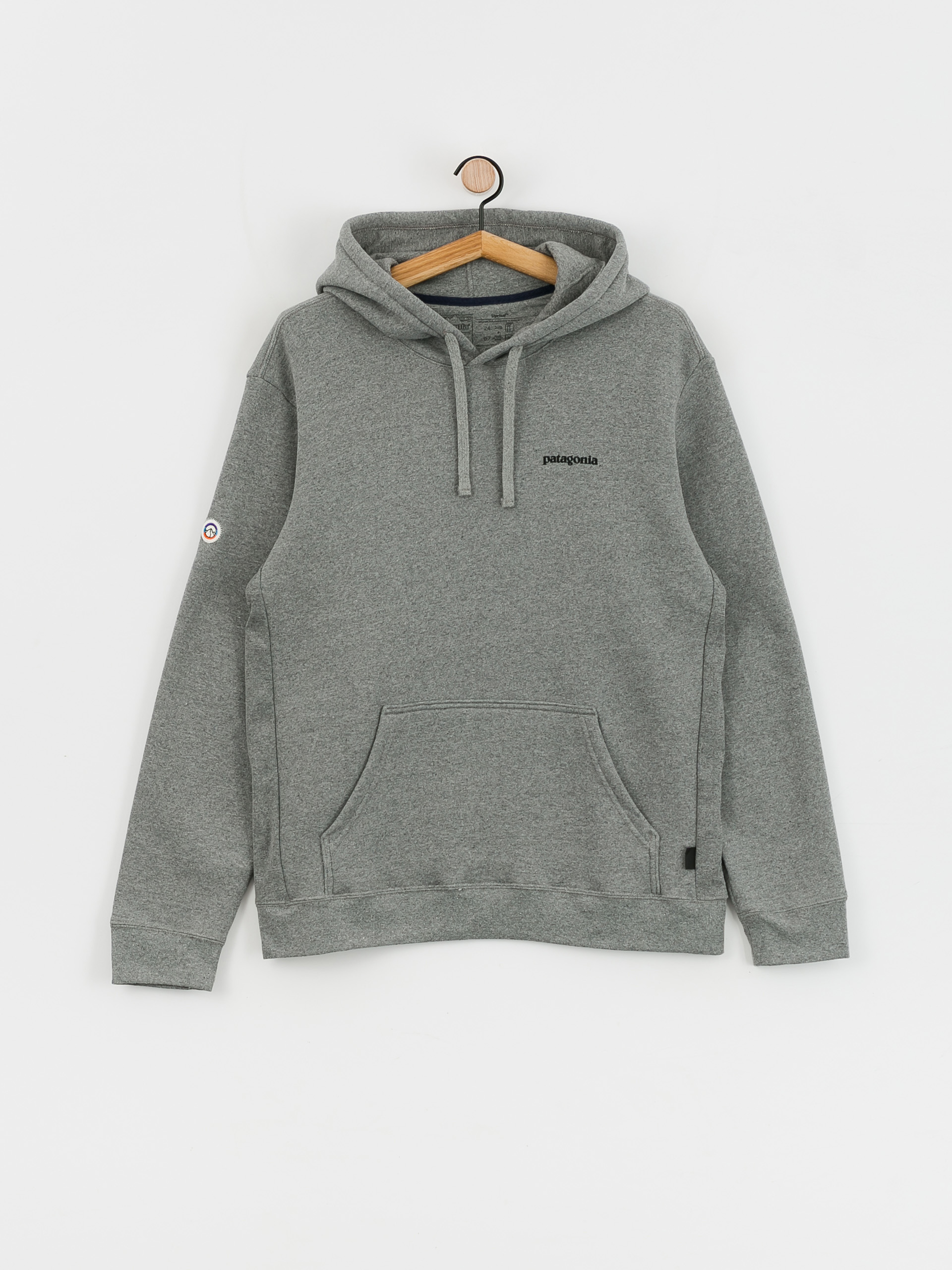 Patagonia Fitz Roy Icon Uprisal HD Kapucnis pulóver (gravel heather)