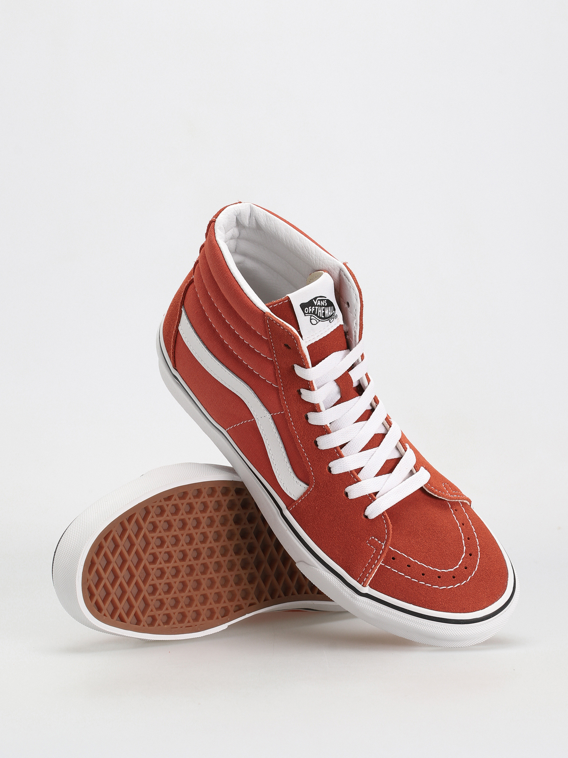 Vans Sk8 Hi Cipők (color theory burnt ochre)