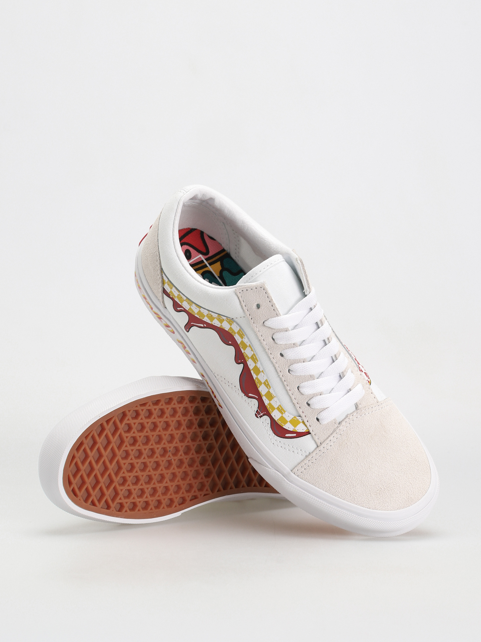 Vans Old Skool Cipők (van doren special true white)
