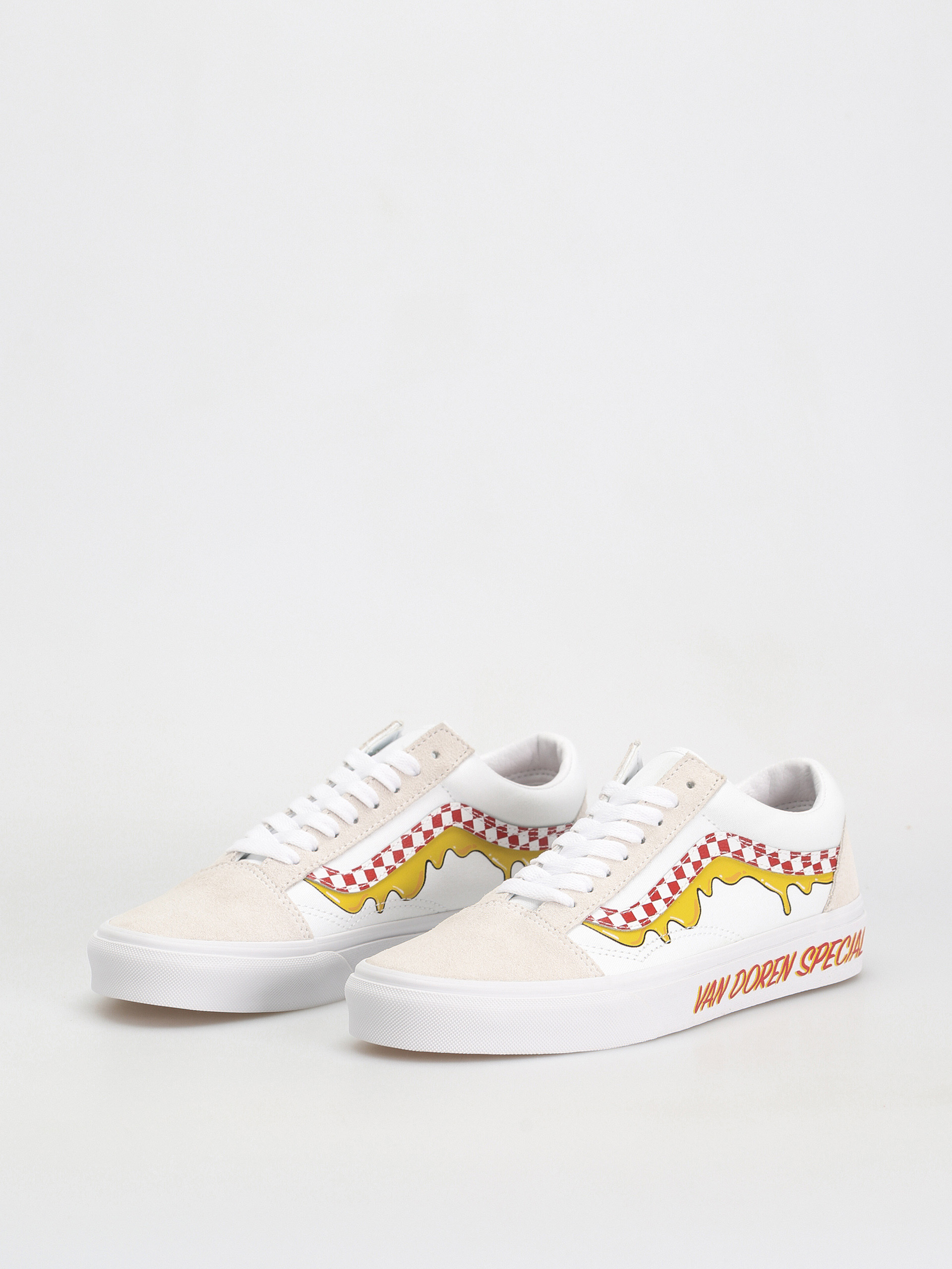 Vans Old Skool Cipők (van doren special true white)