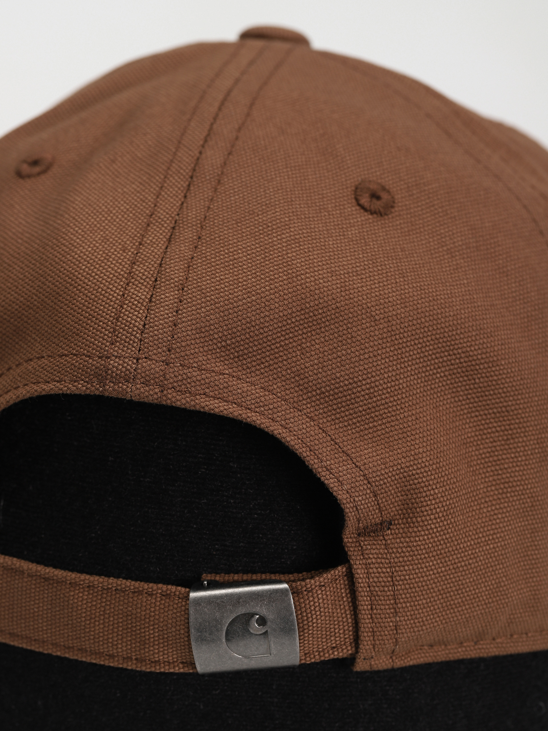 Carhartt WIP Canvas Script Baseball sapka (tamarind/white)