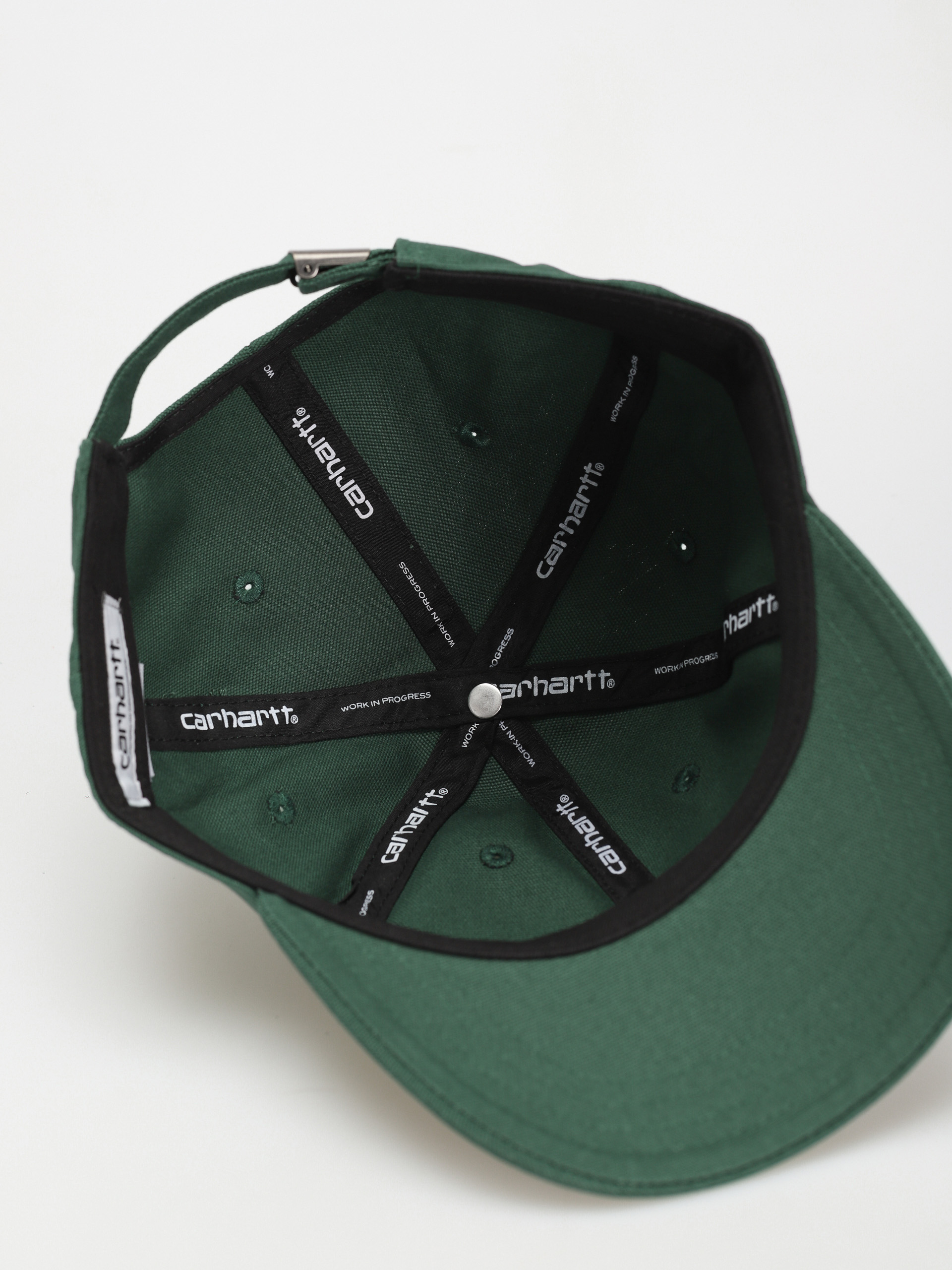 Carhartt WIP Canvas Script Baseball sapka (treehouse/white)