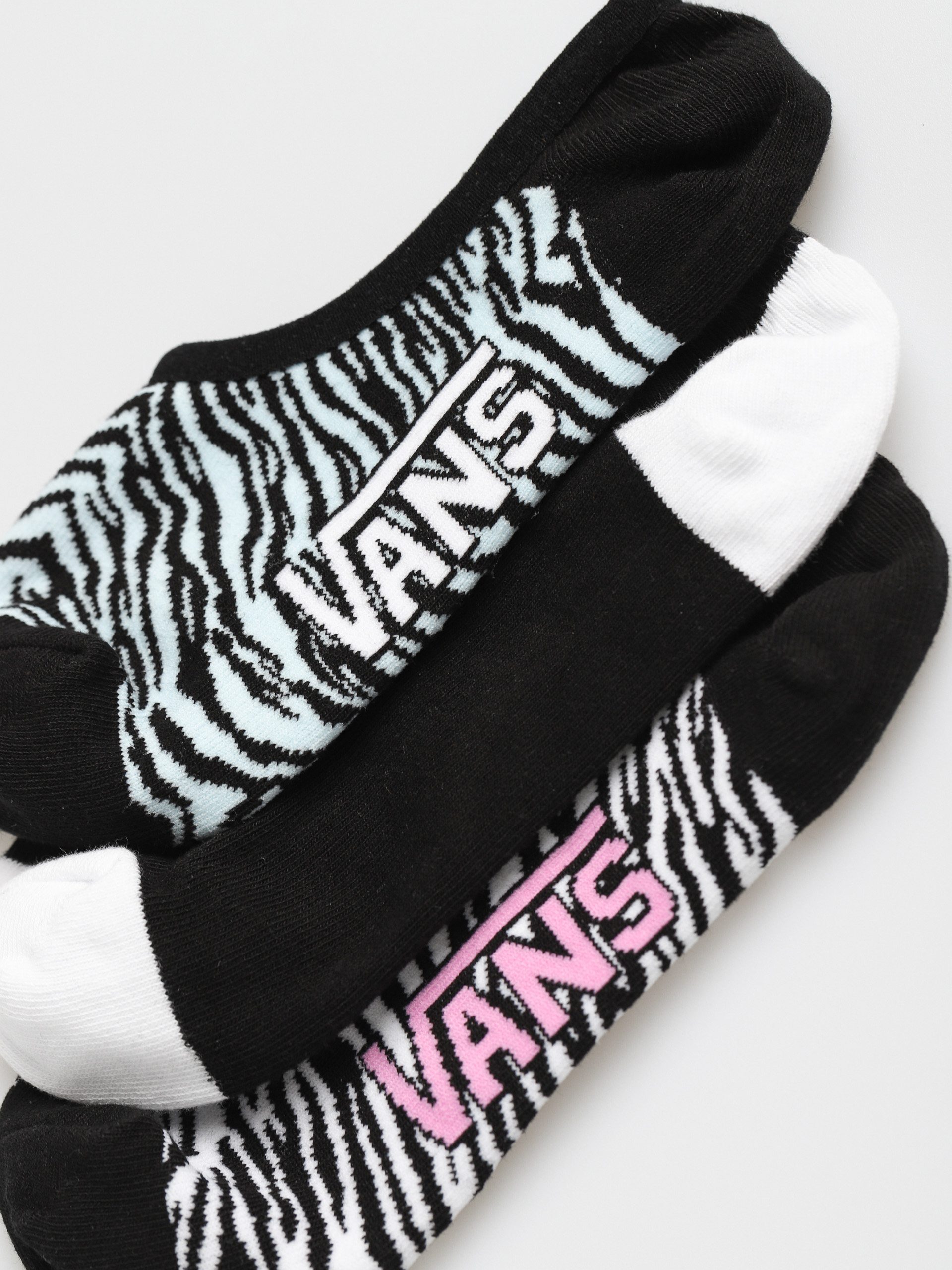 Vans Zebra Daze Canoodle Zokni (black/blue glow)