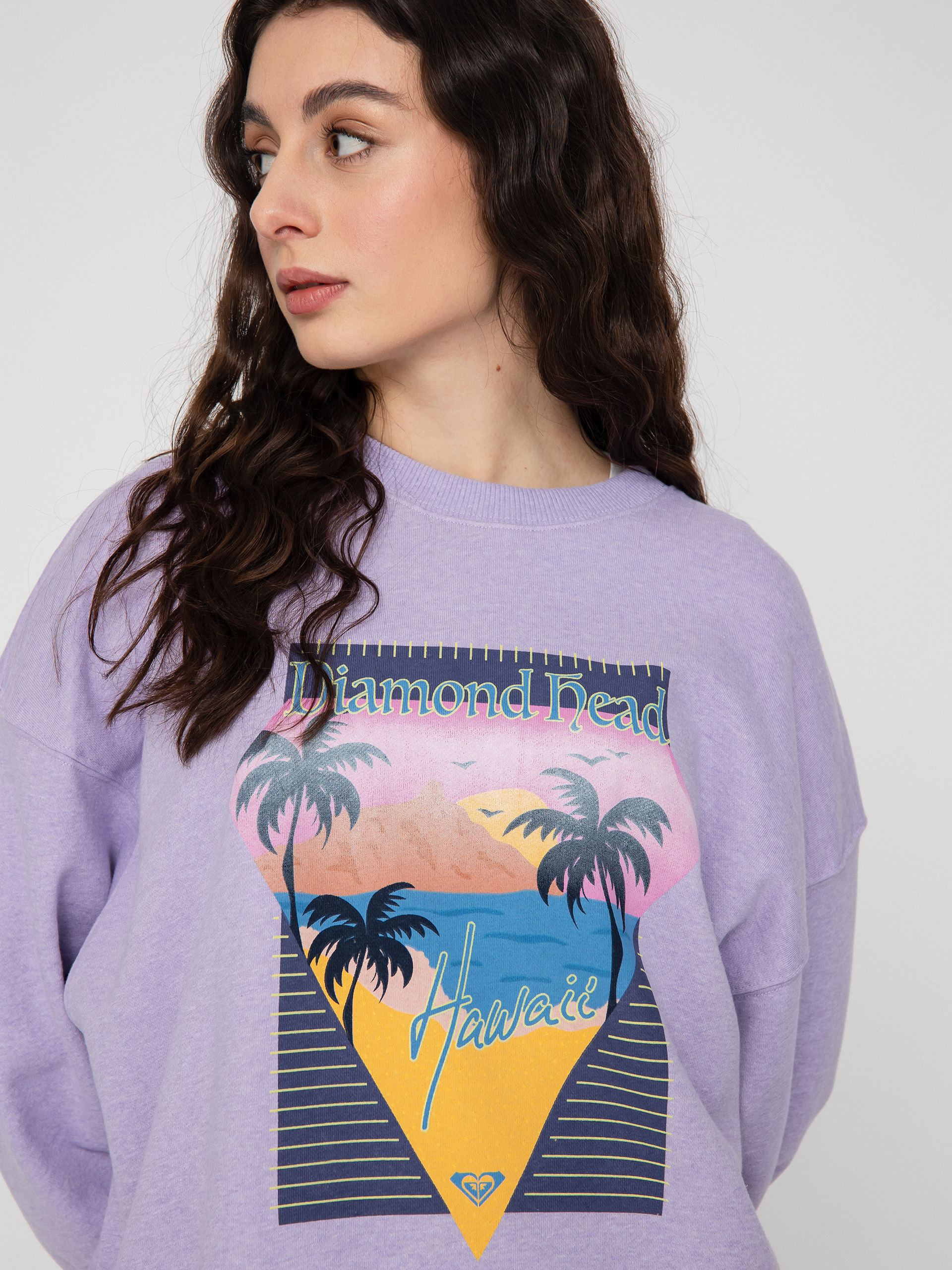 Roxy Take Your Place B Pulóver Wmn (purple rose)