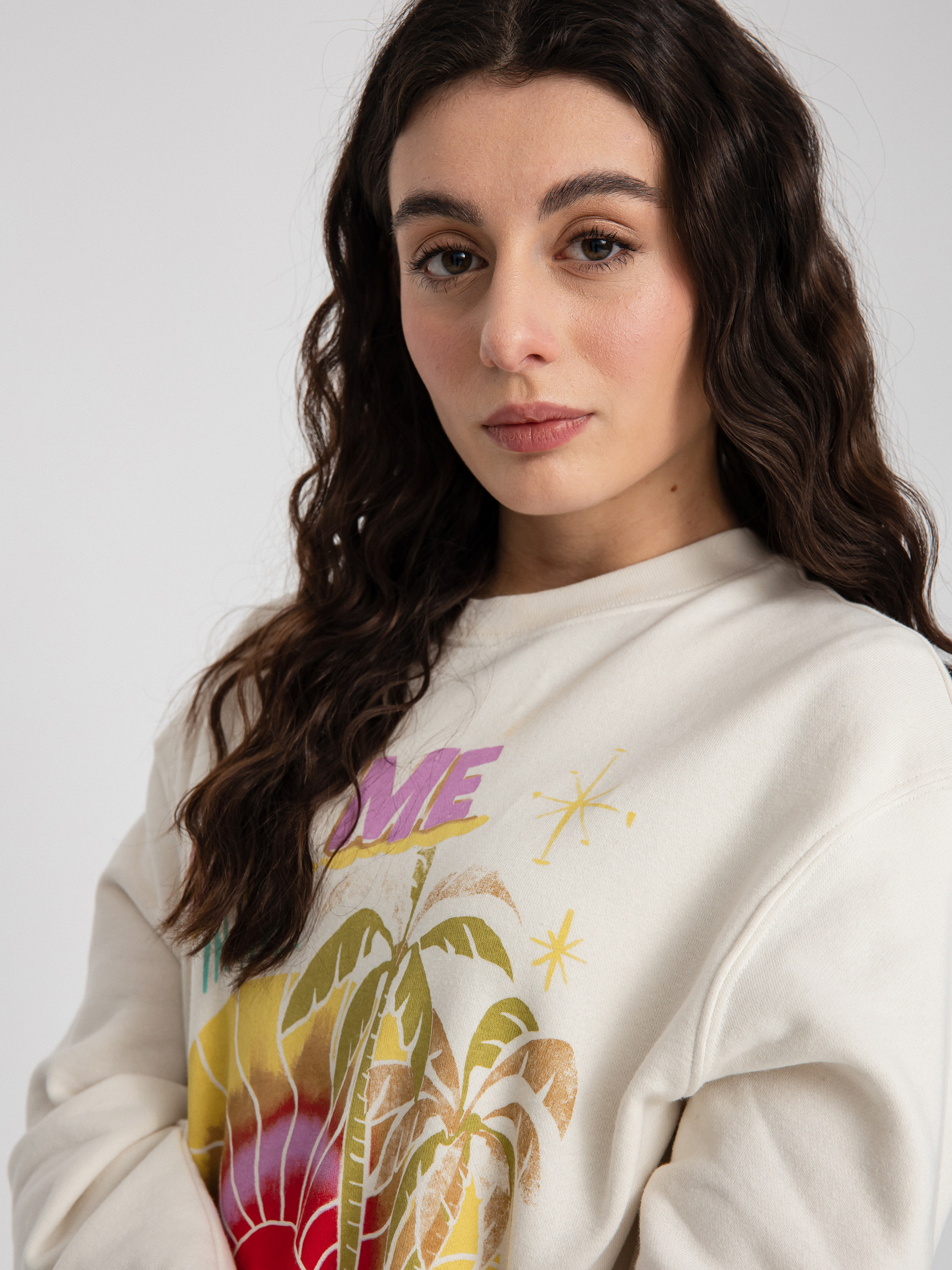 Billabong After Surf Pulóver Wmn (salt crystal)