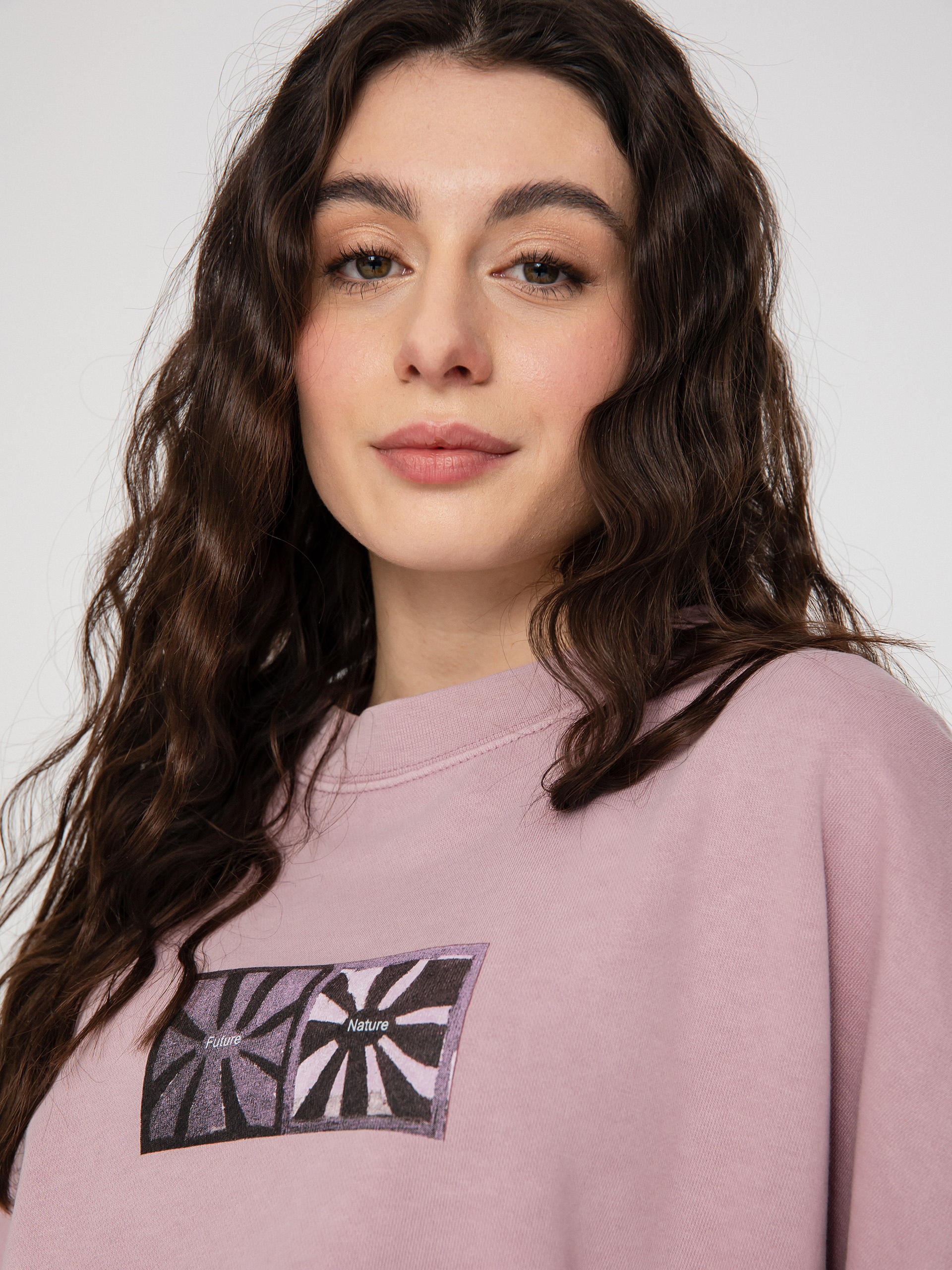 Element Stilllife Mono Pulóver Wmn (elderberry)