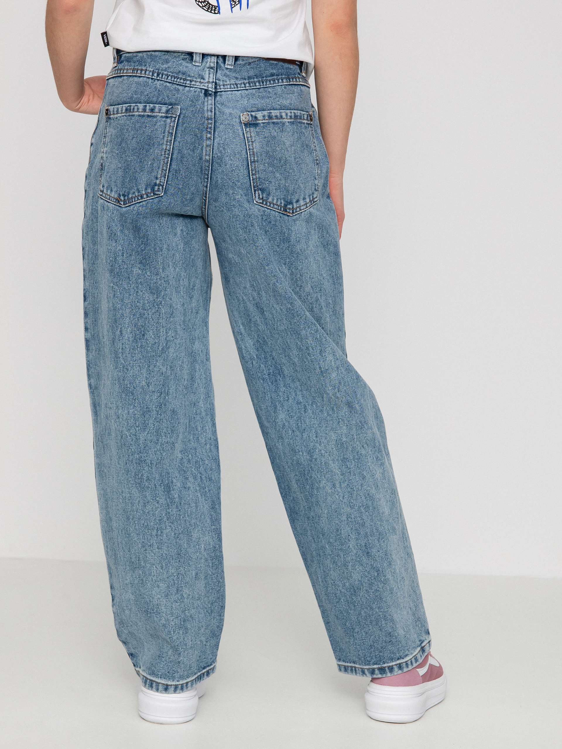 RVCA Anthem Kisnadrág Wmn (stone wash)