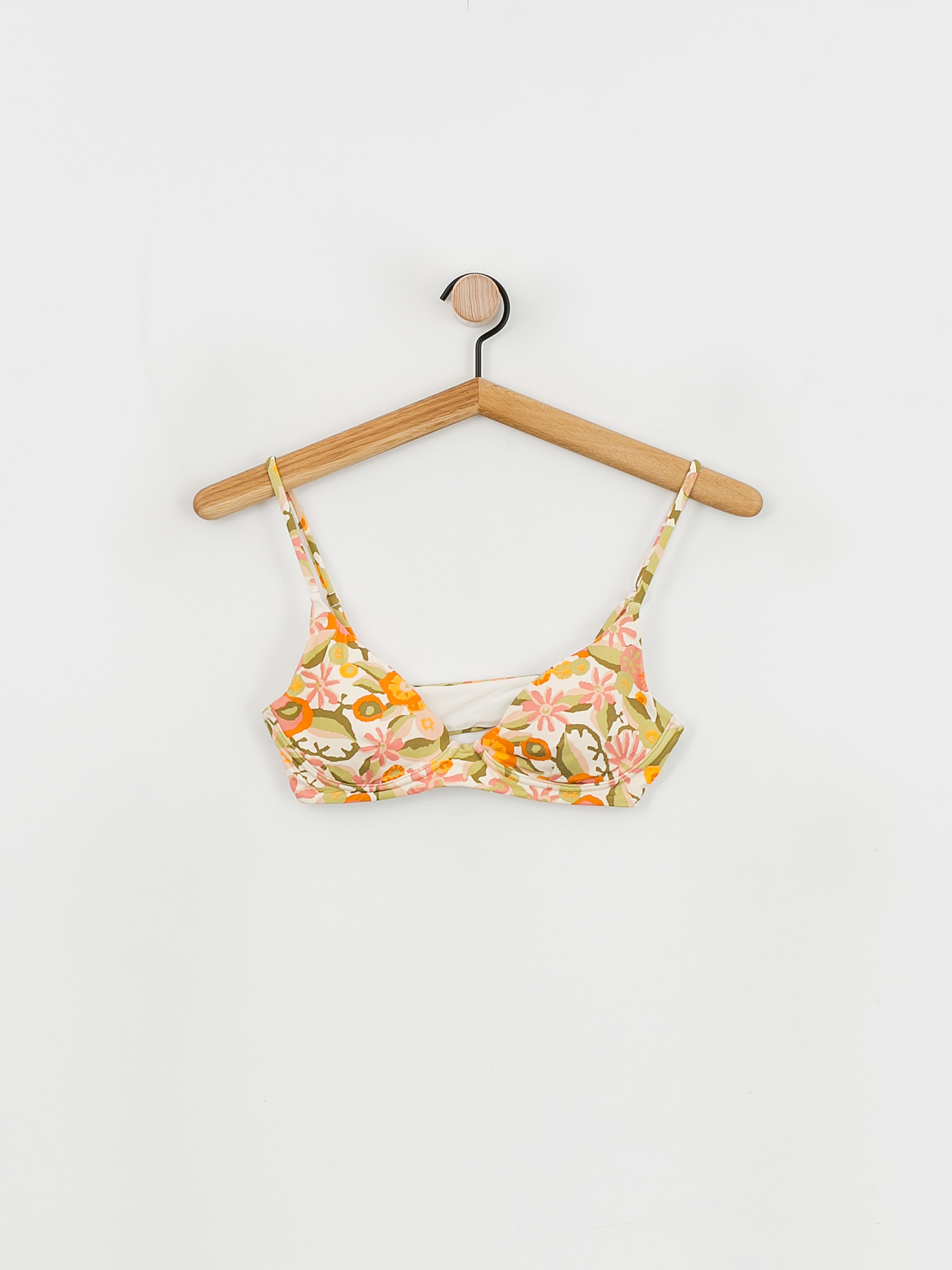 RVCA Góra od bikini Avant Gardner High T Fürdőruha Wmn (white)