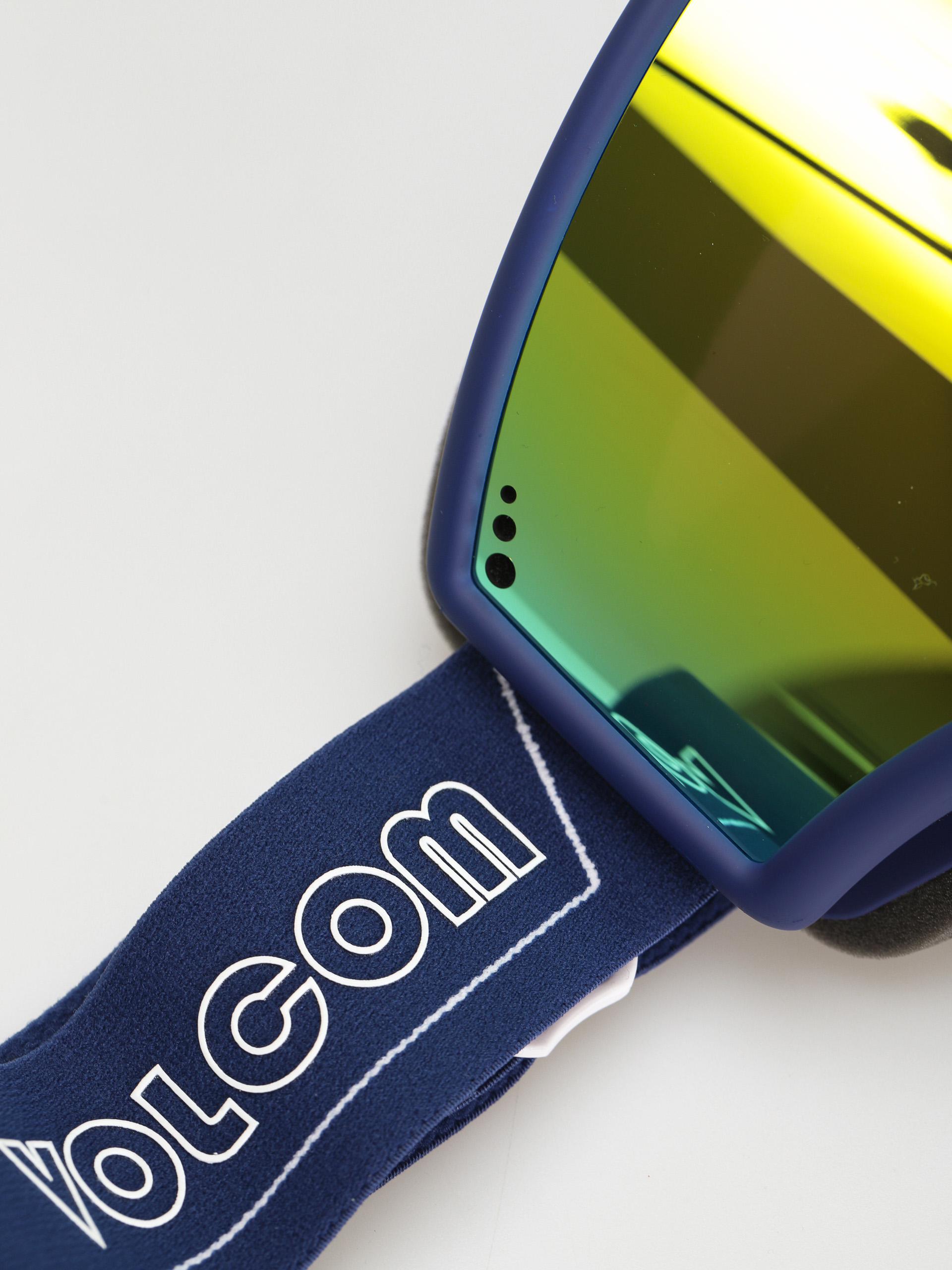 Volcom Yae Snowboard szemüveg (dark blue/white gold chrome)