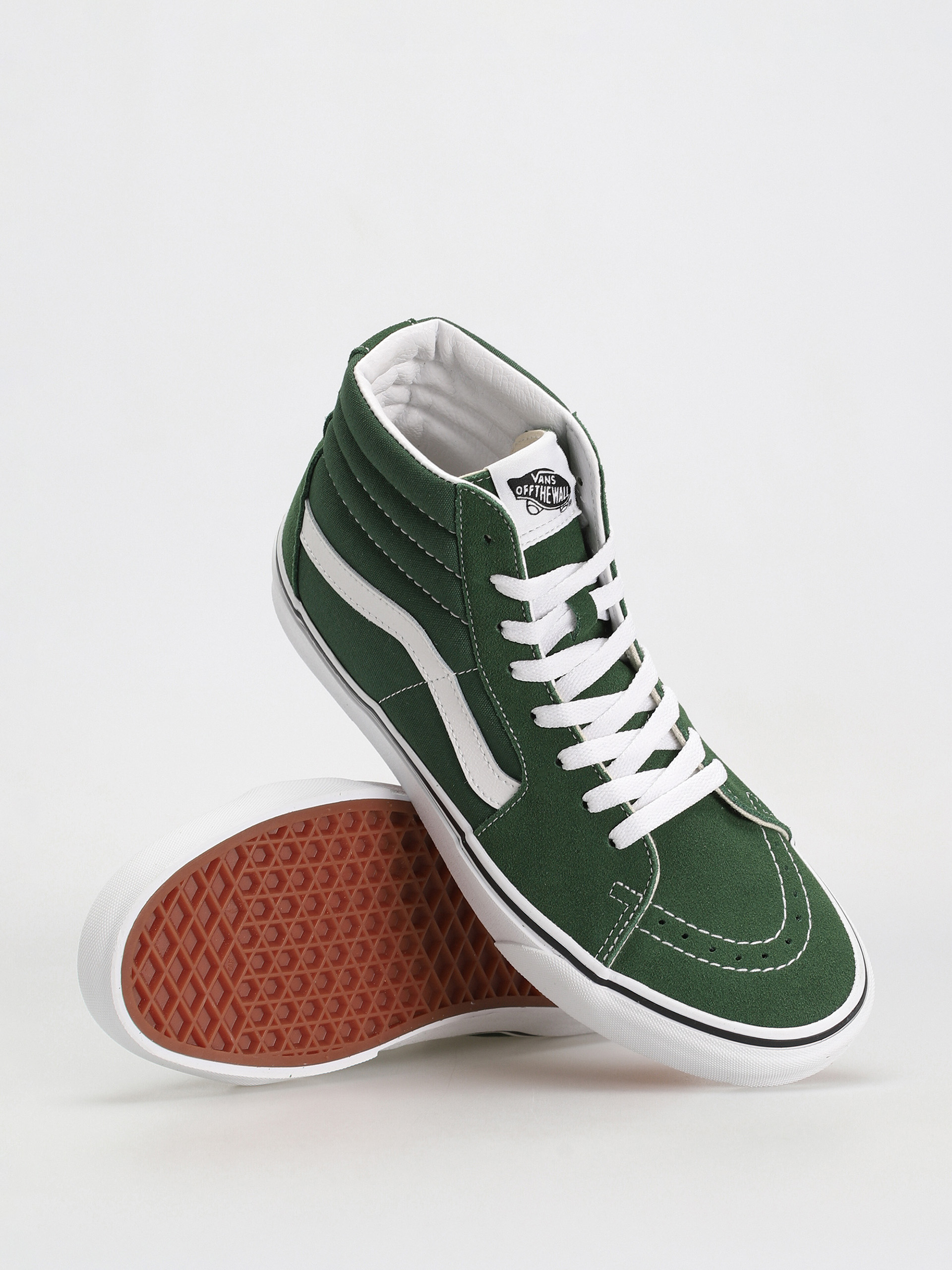 Vans Sk8 Hi Cipők (color theory greener pastures)